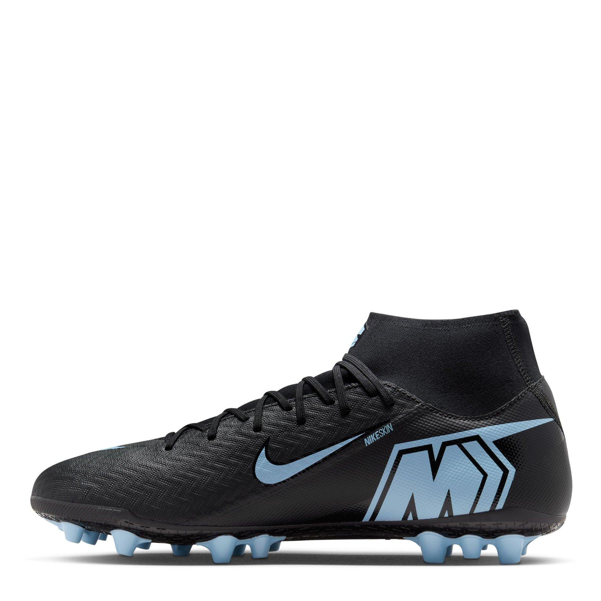 Black/Blue - Nike - Mercurial Superfly 10 Academy Artificial Ground Football Boots - 2