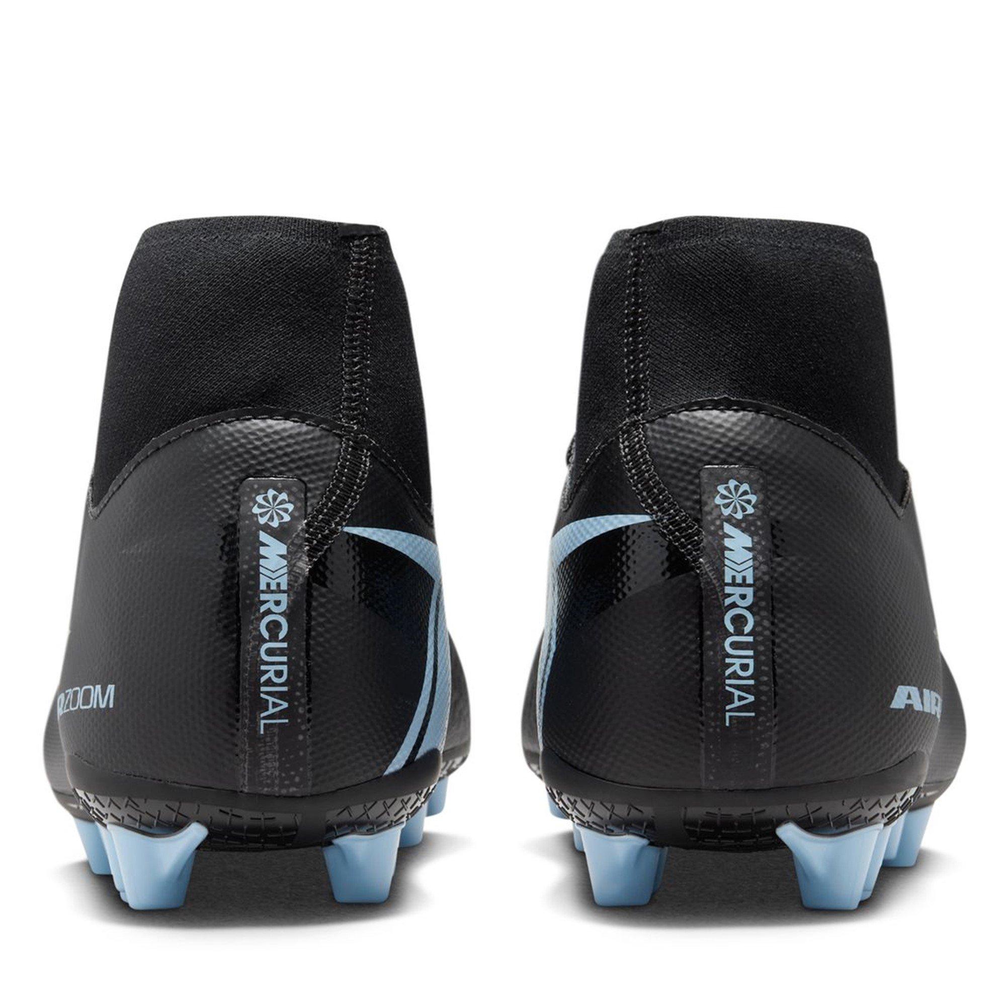Black/Blue - Nike - Mercurial Superfly 10 Academy Artificial Ground Football Boots - 5