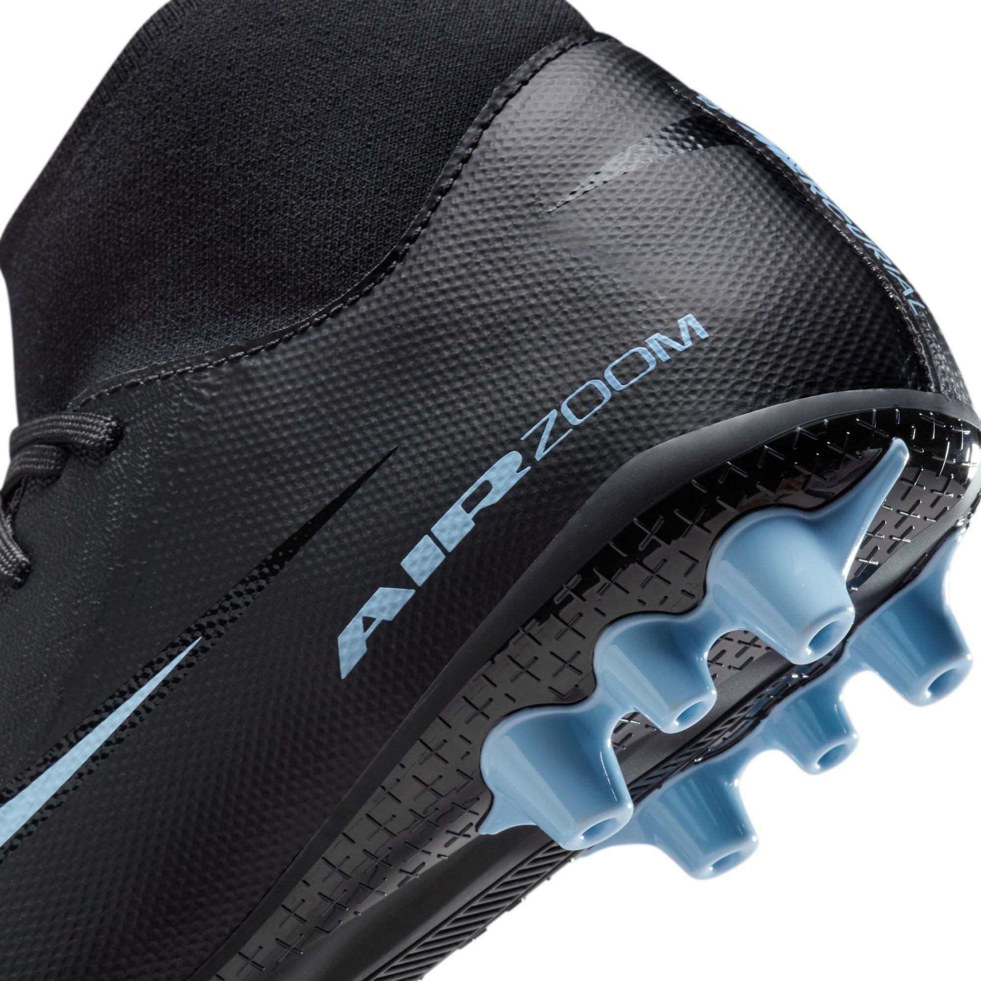 Black/Blue - Nike - Mercurial Superfly 10 Academy Artificial Ground Football Boots - 9