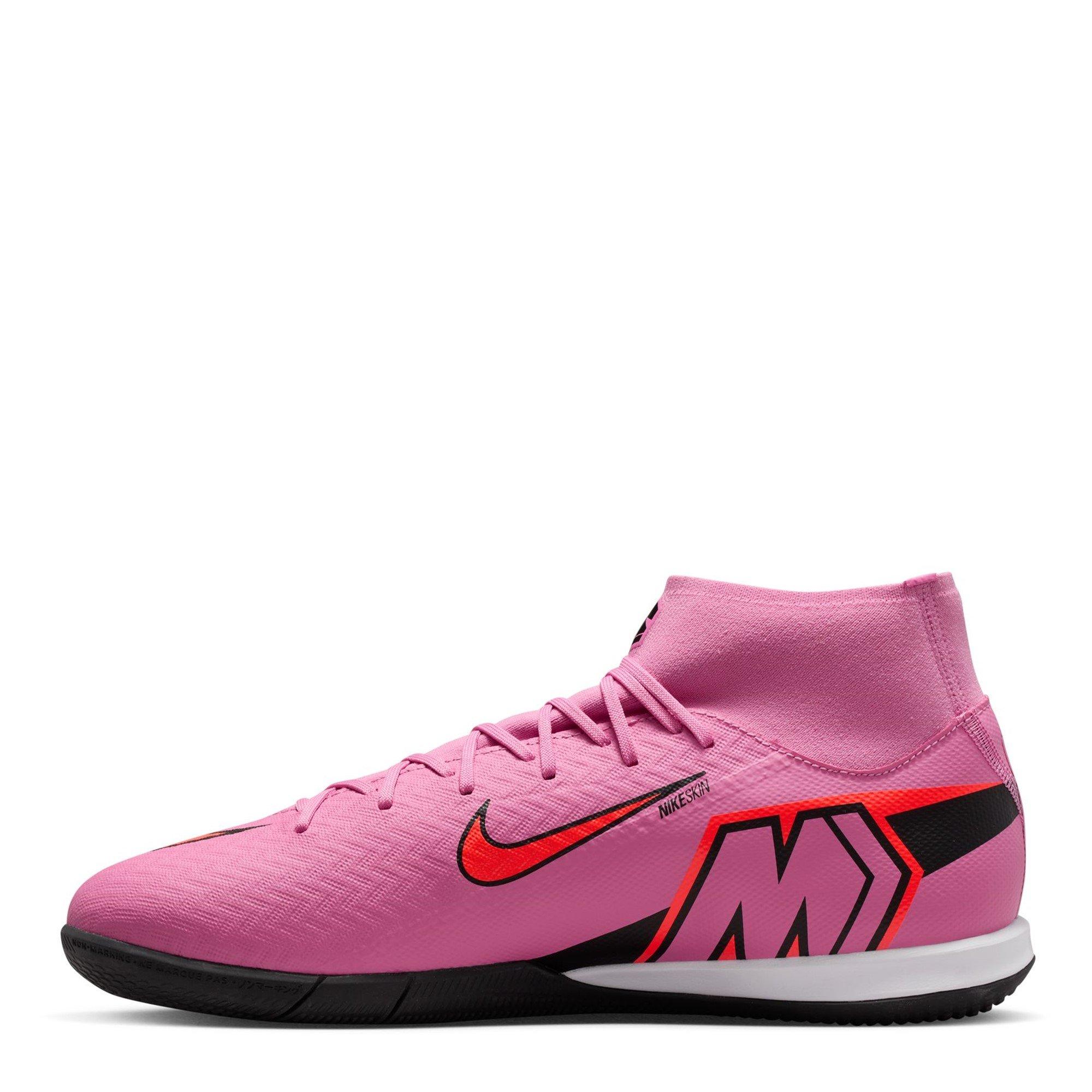 Pink/Black - Nike - Zoom Superfly 10 Academy Adults Indoor Football Boots - 2