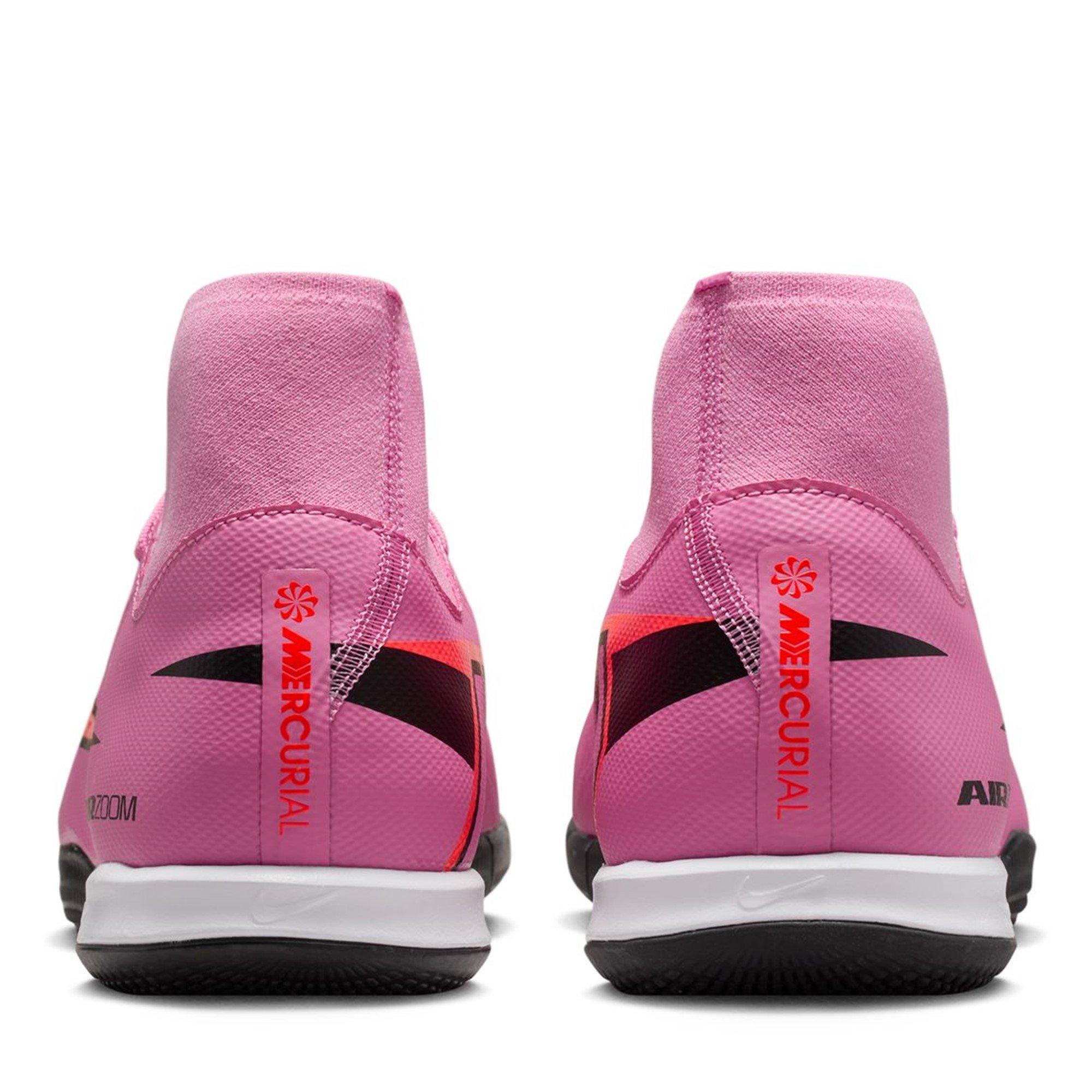 Pink/Black - Nike - Zoom Superfly 10 Academy Adults Indoor Football Boots - 5