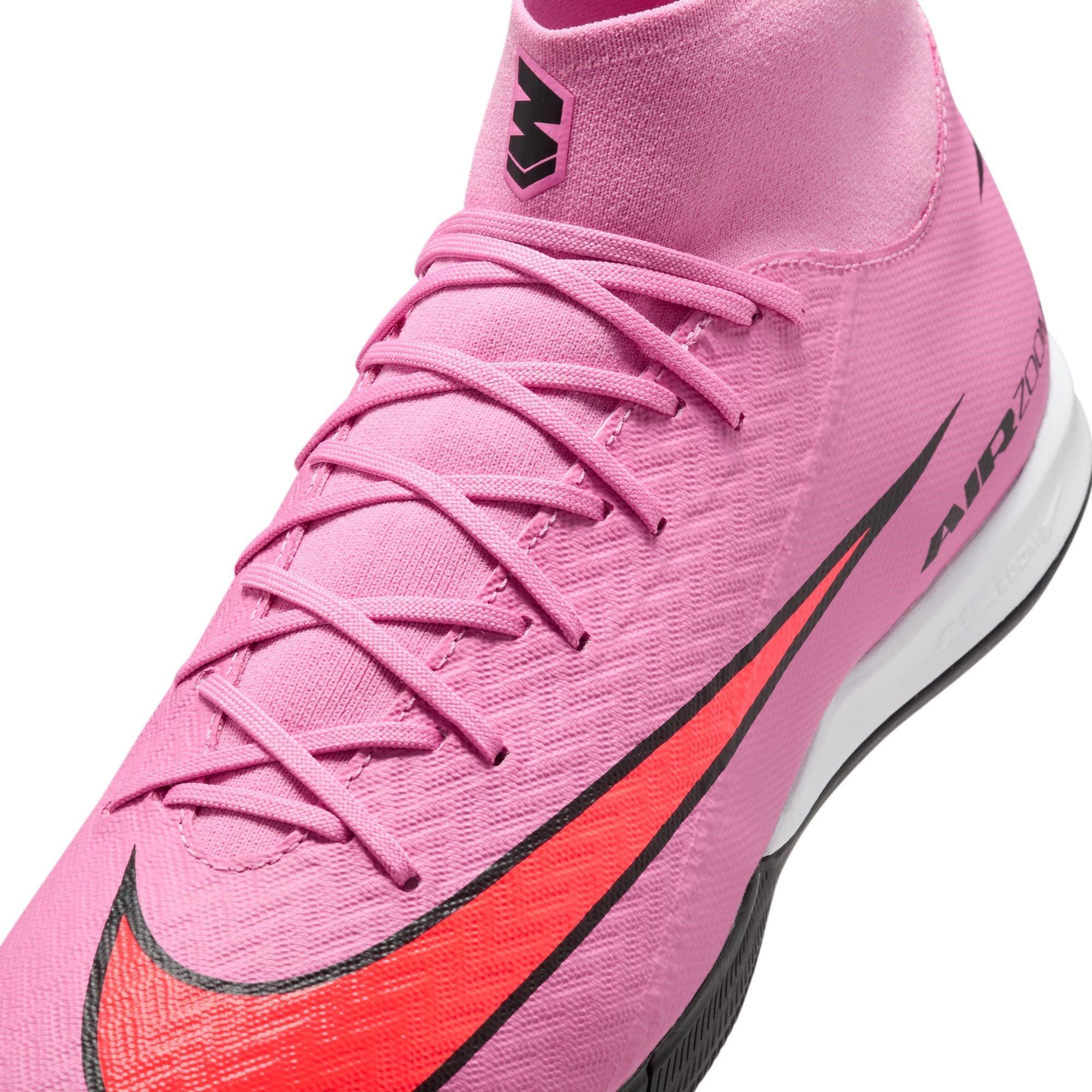 Pink/Black - Nike - Zoom Superfly 10 Academy Adults Indoor Football Boots - 7
