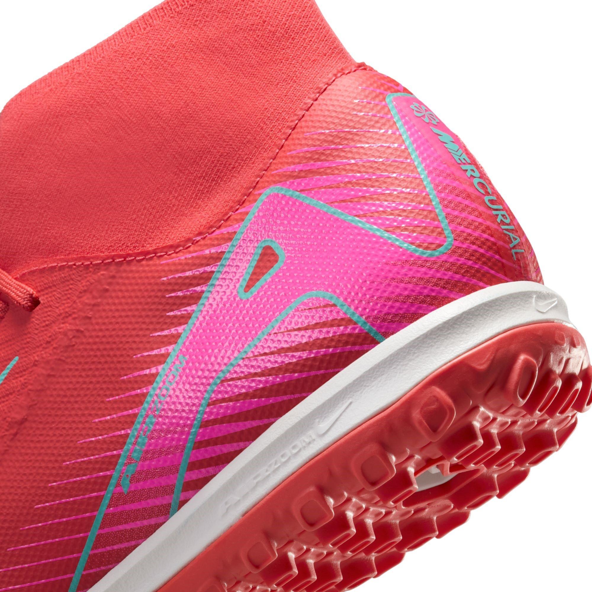 Rot/Grün - Nike - Mercurial Superfly 10 Academy Astro Turf Football Boots - 8