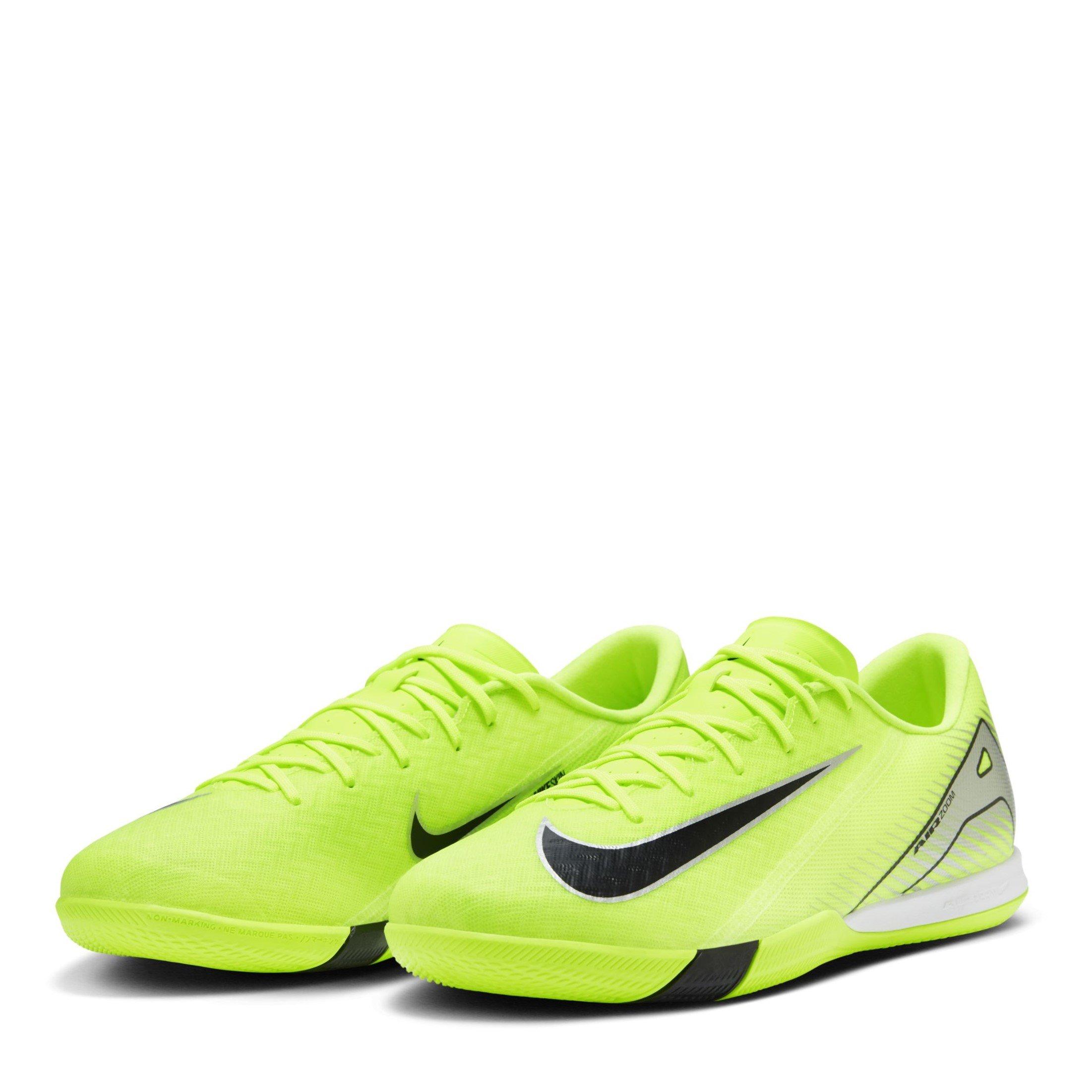 Volt/Black - Nike - Mercurial Vapor 16 Academy Adults Indoor Court Football Boots - 4