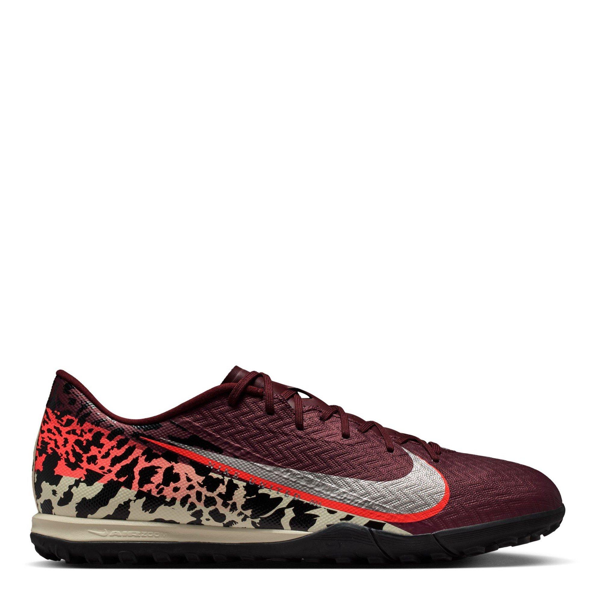 Nike Men's Zoom Mercurial Vapor 16 Academy Astro Turf Football Boots - Burgundy/Print - 9.5 (44.5)