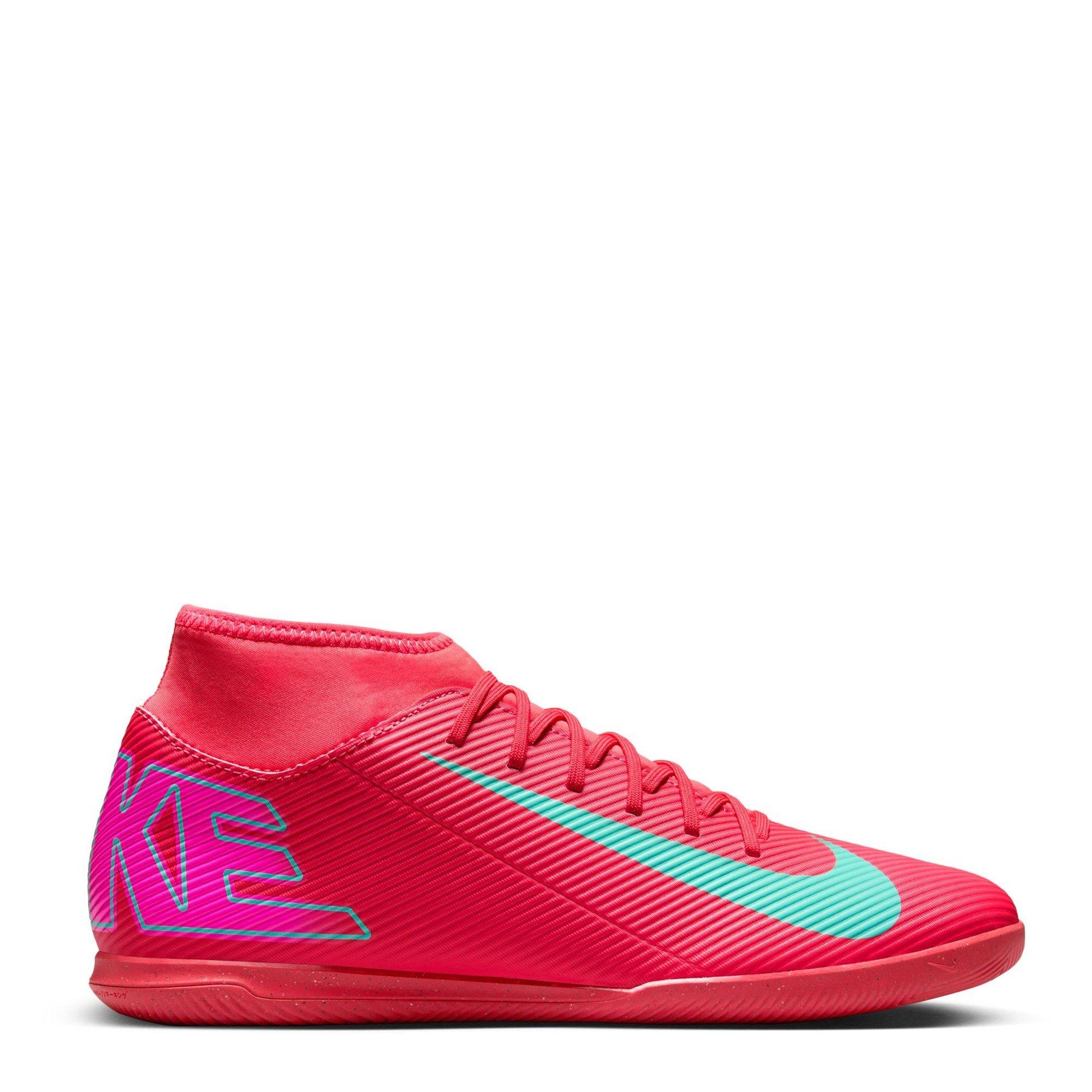 Rood/Groen - Nike - Mercurial Superfly 10 Club Indoor Football Boots - 1