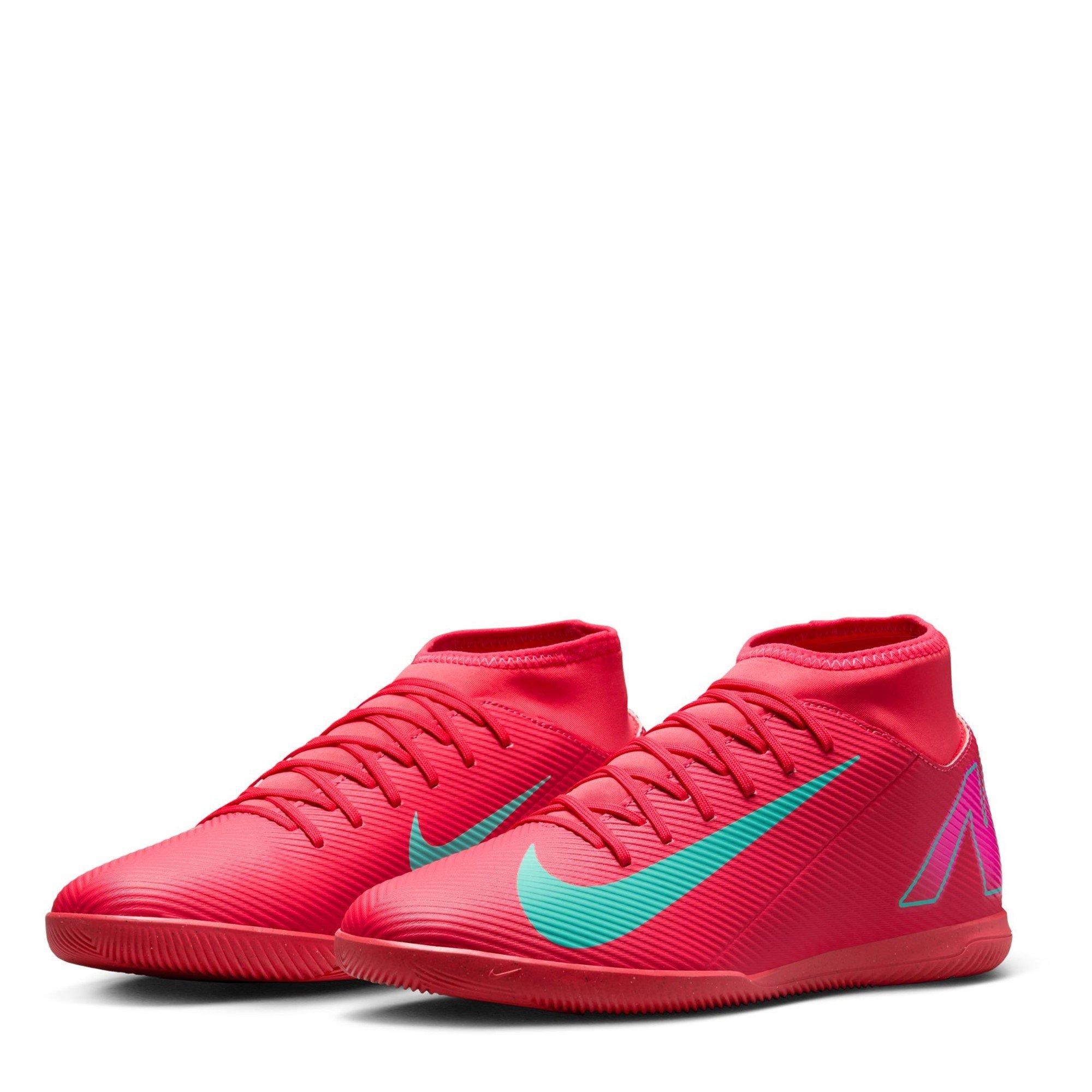 Red/Green - Nike - Mercurial Superfly 10 Club Indoor Football Boots - 4