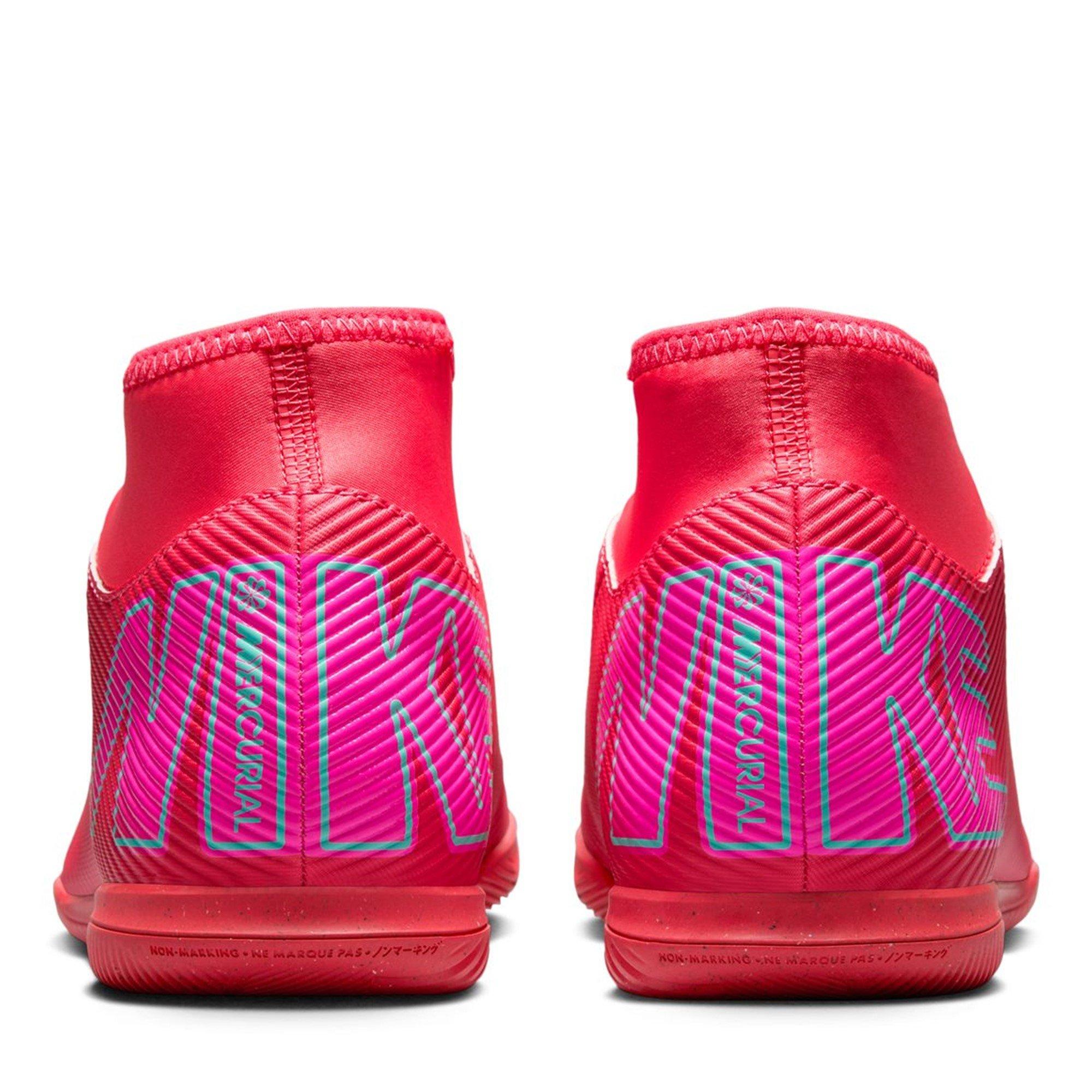 Red/Green - Nike - Mercurial Superfly 10 Club Indoor Football Boots - 5