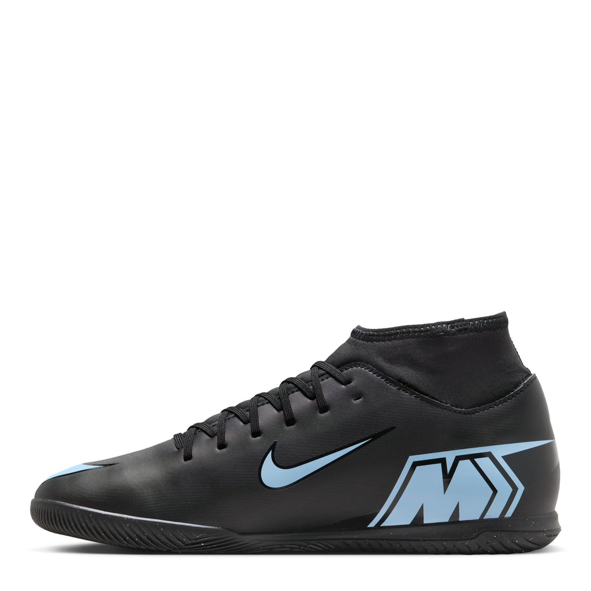 Sort/Blå - Nike - Mercurial Superfly 10 Club Indoor Football Boots - 2