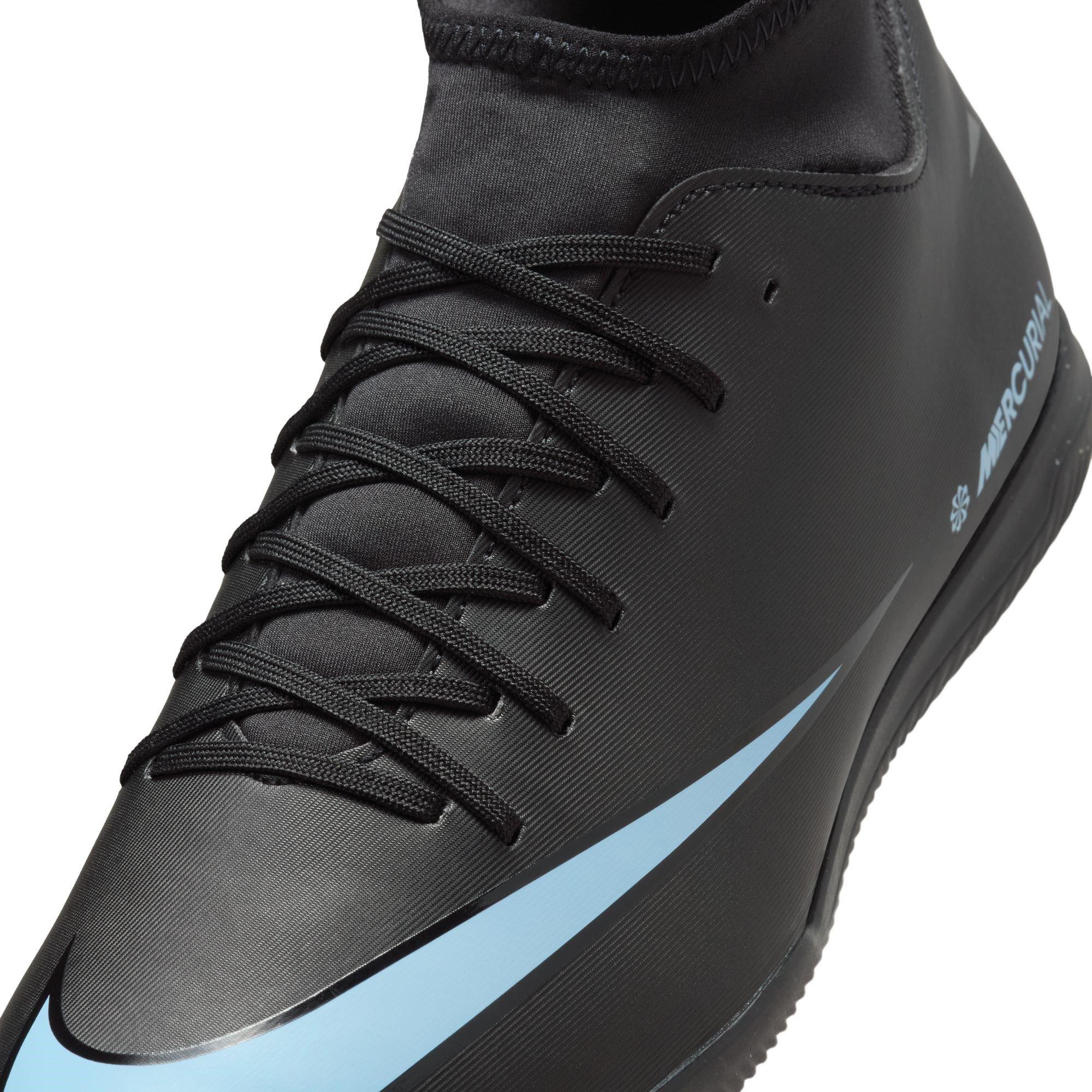 Sort/Blå - Nike - Mercurial Superfly 10 Club Indoor Football Boots - 7