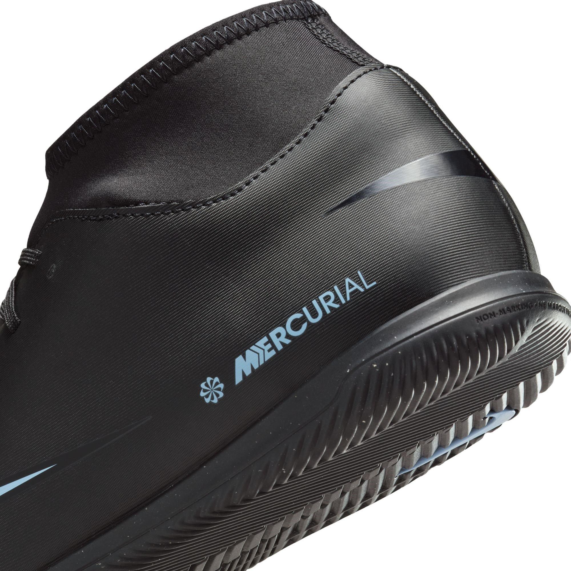 Sort/Blå - Nike - Mercurial Superfly 10 Club Indoor Football Boots - 8