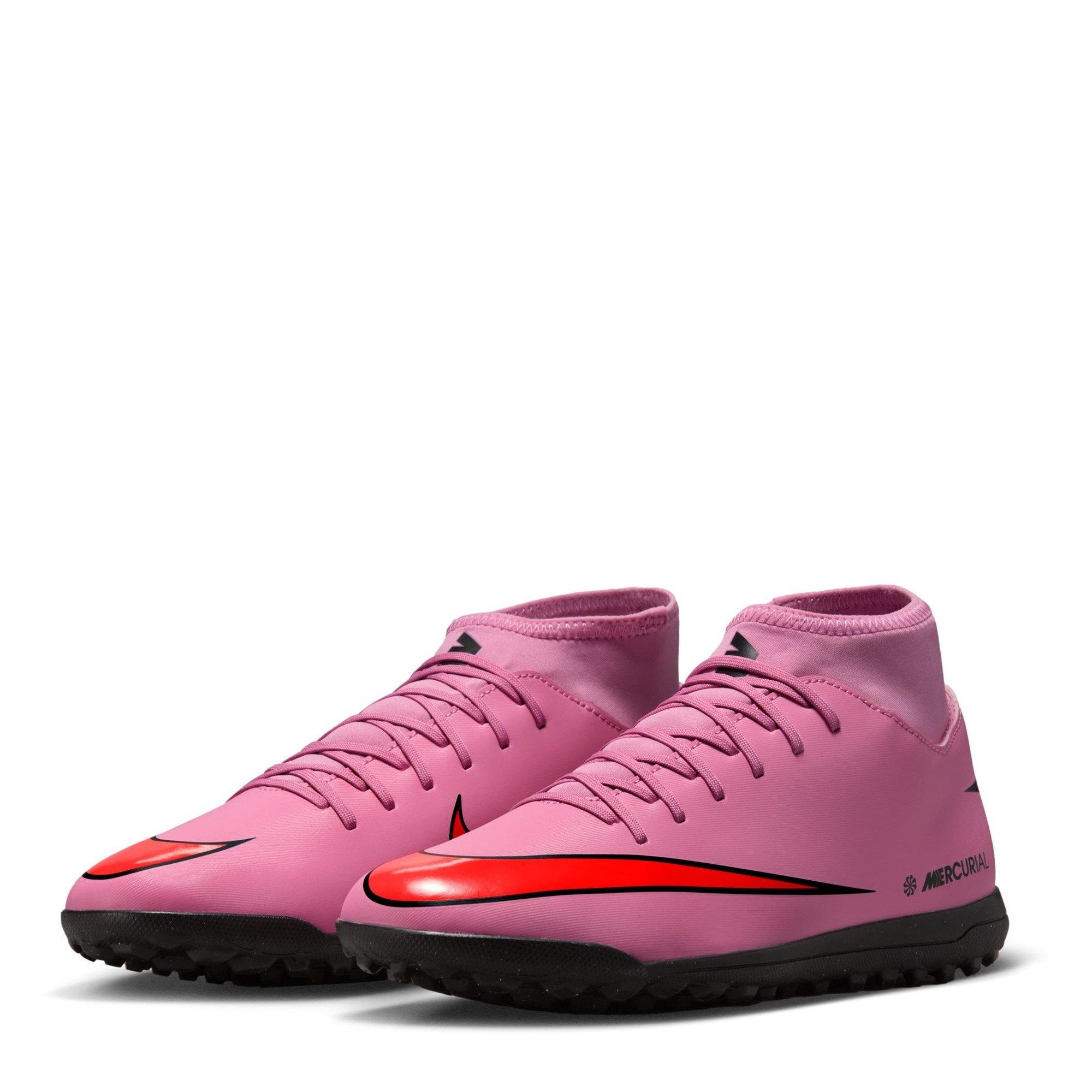 Pink/Black - Nike - Mercurial Superfly 10 Club Adults Astro Turf Football Boots - 4