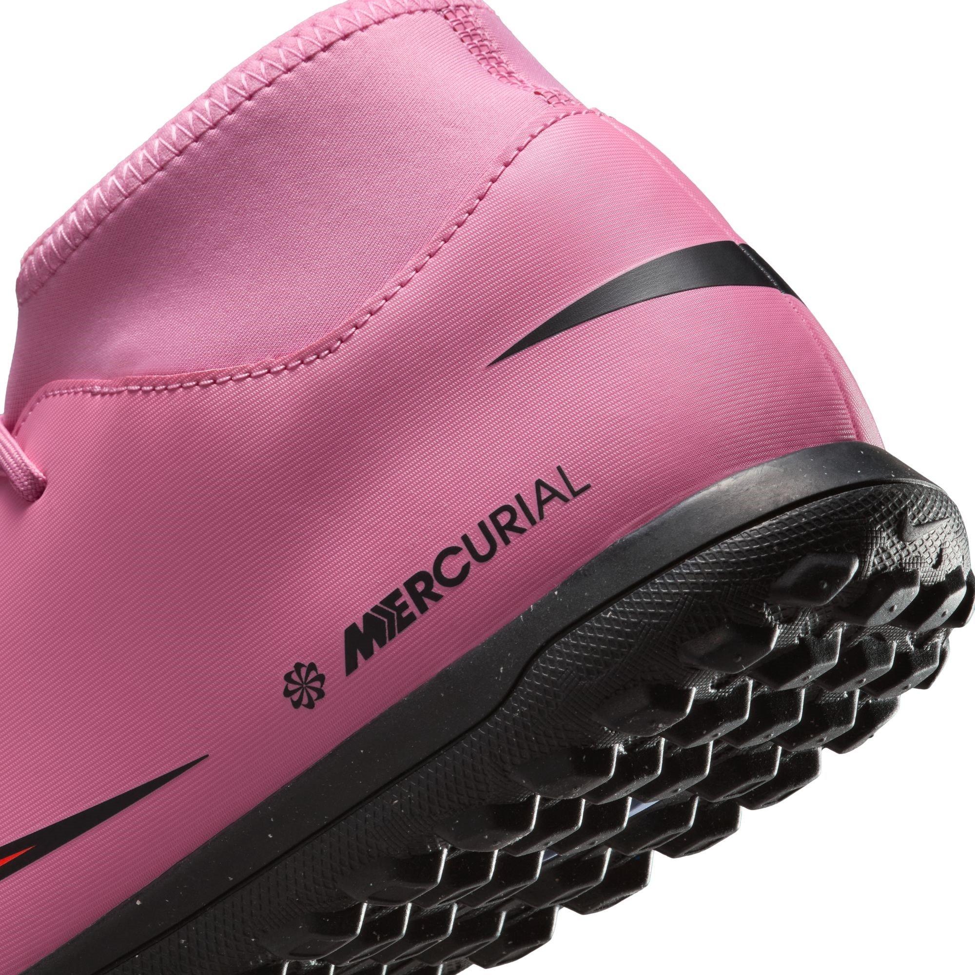 Pink/Black - Nike - Mercurial Superfly 10 Club Adults Astro Turf Football Boots - 8