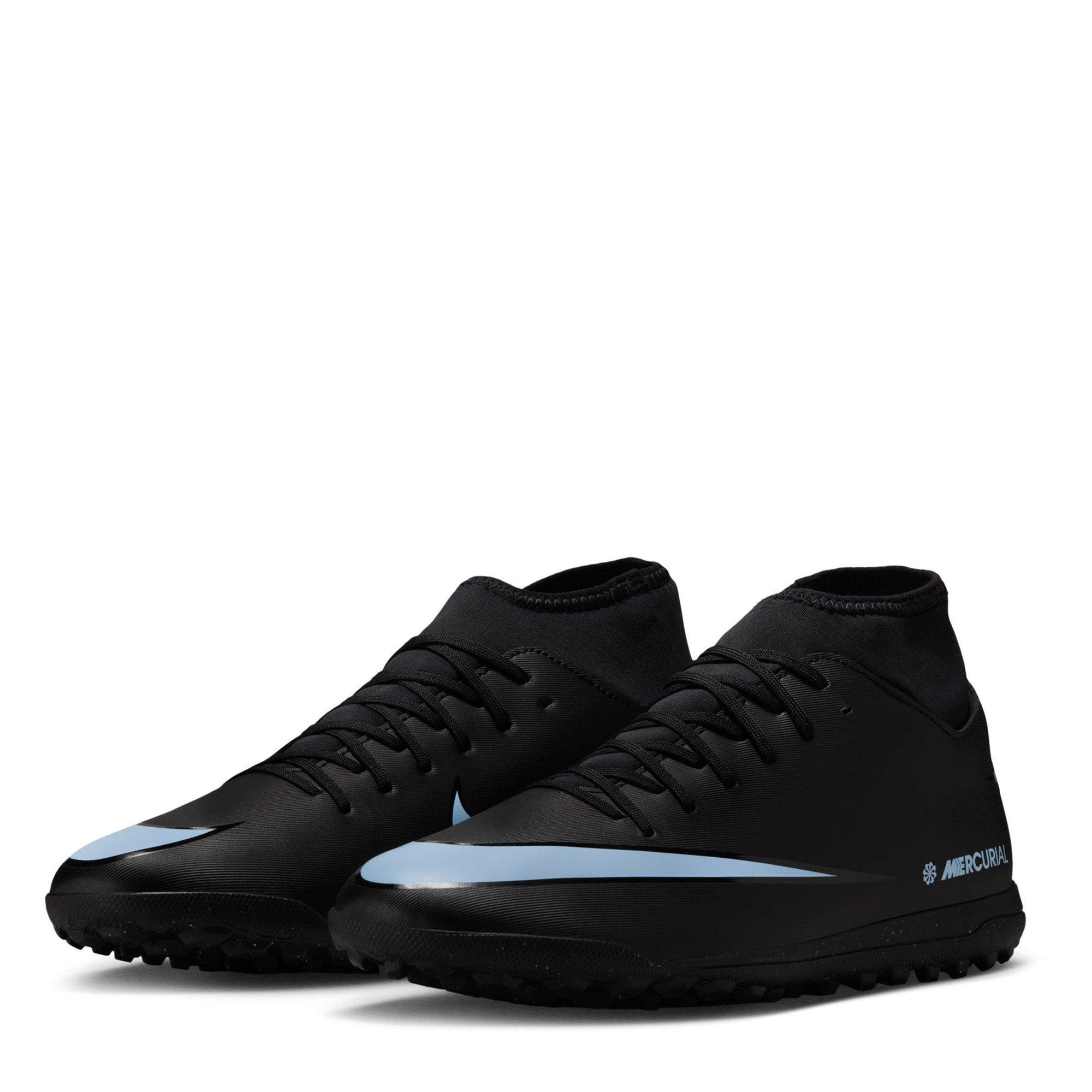 Zwart/Blauw - Nike - Mercurial Superfly 10 Club Adults Astro Turf Football Boots - 4