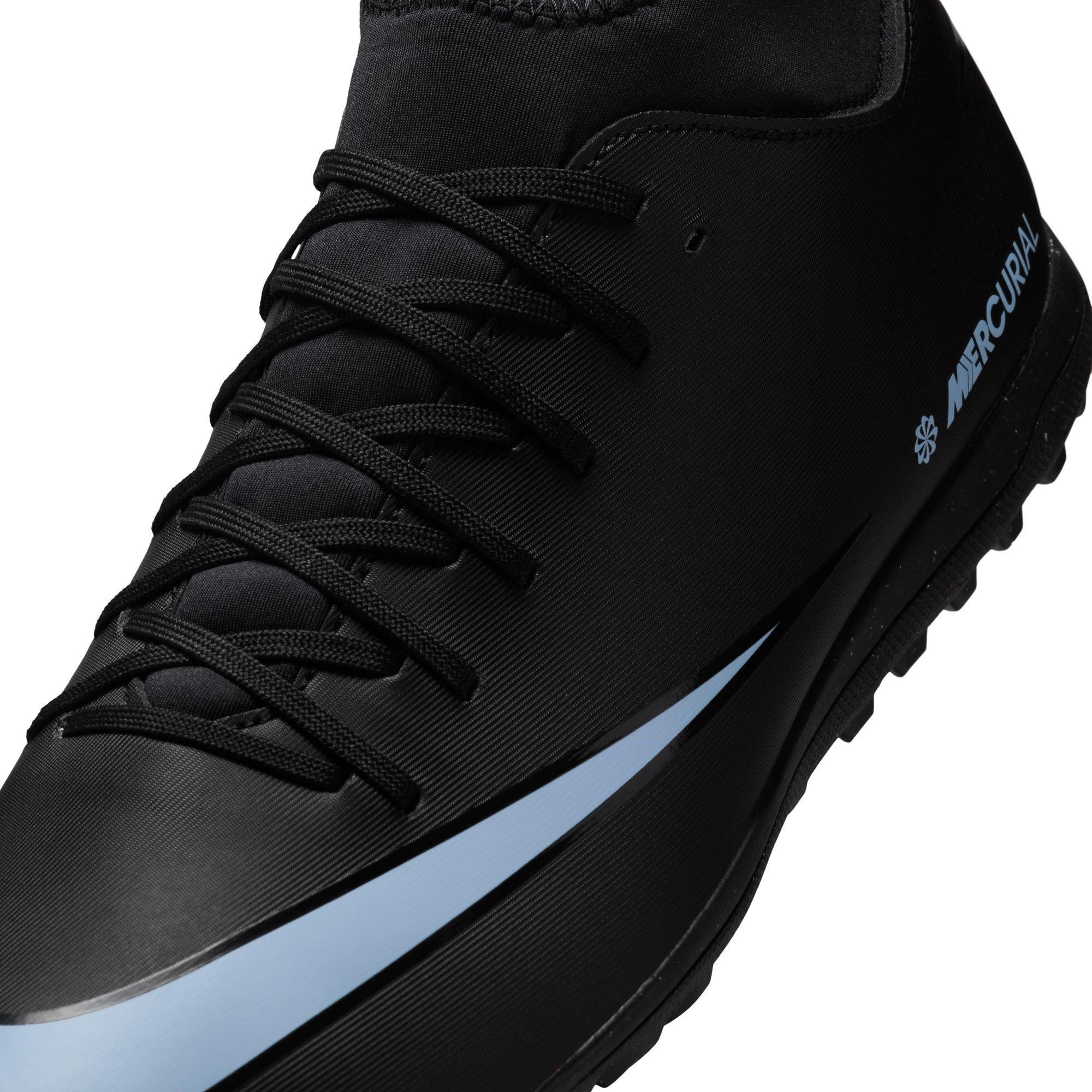 Zwart/Blauw - Nike - Mercurial Superfly 10 Club Adults Astro Turf Football Boots - 7