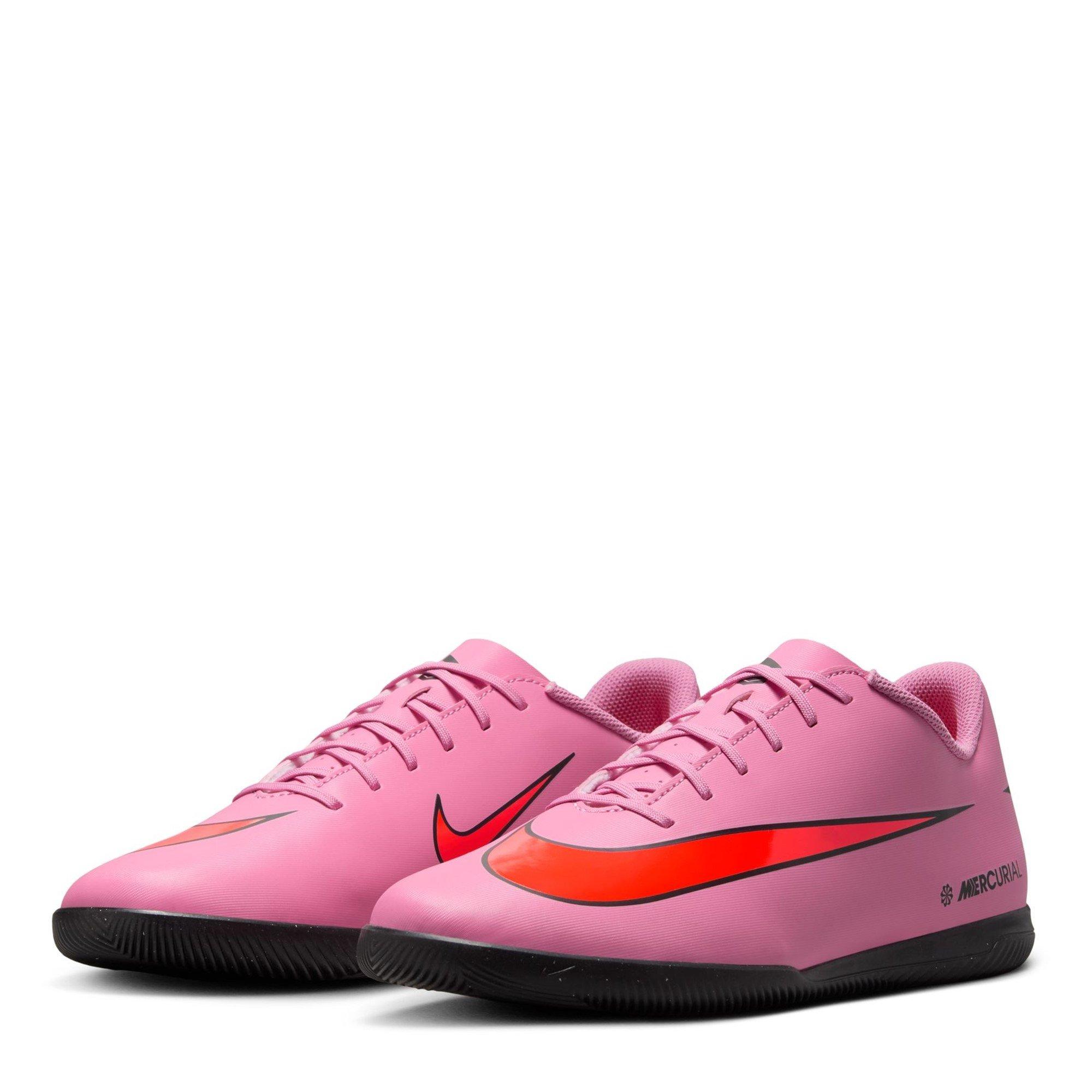 Pink/Schwarz - Nike - Mercurial Vapor 16 Adults Club Indoor Football Boots - 4