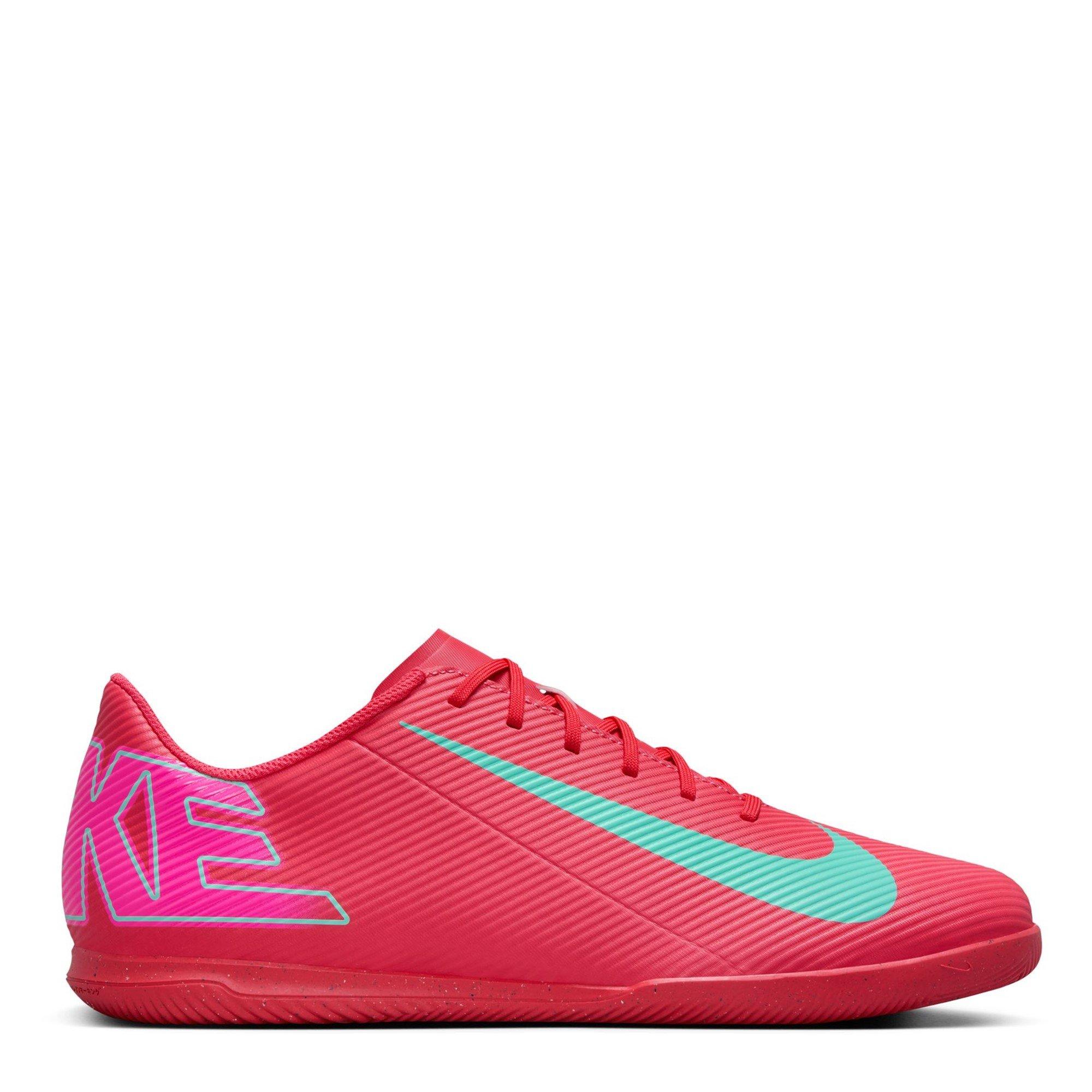 Red/Green - Nike - Mercurial Vapor 16 Adults Club Indoor Football Boots - 1