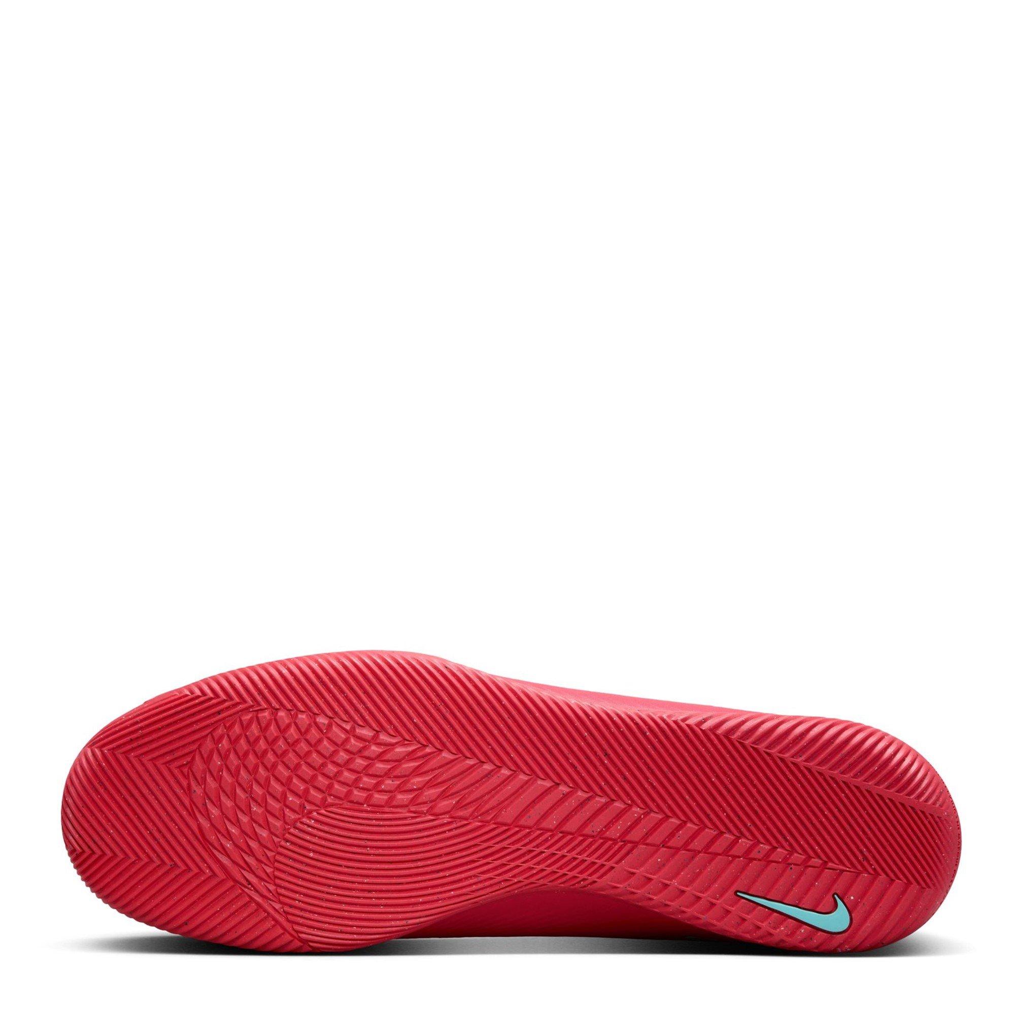 Red/Green - Nike - Mercurial Vapor 16 Adults Club Indoor Football Boots - 3