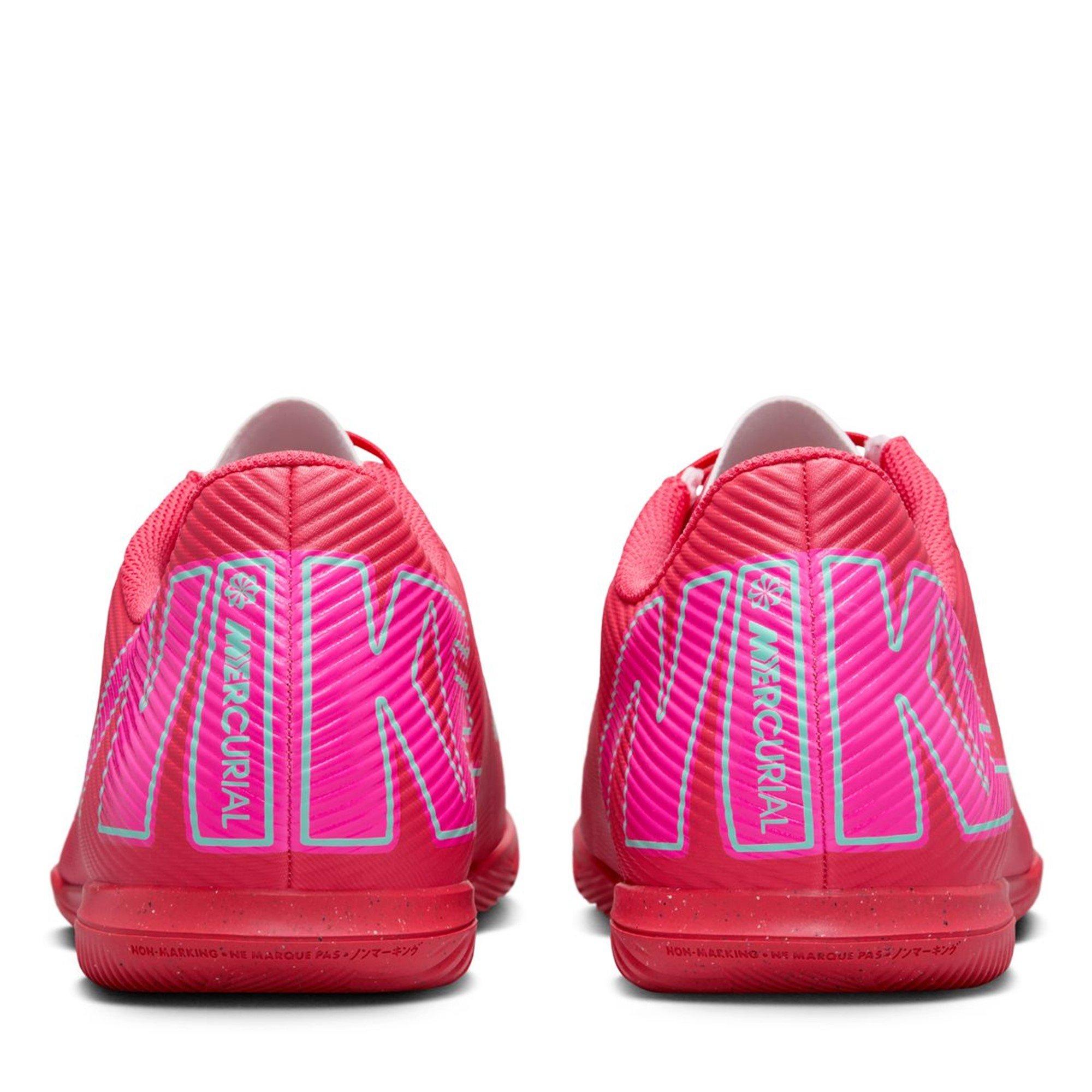 Red/Green - Nike - Mercurial Vapor 16 Adults Club Indoor Football Boots - 5