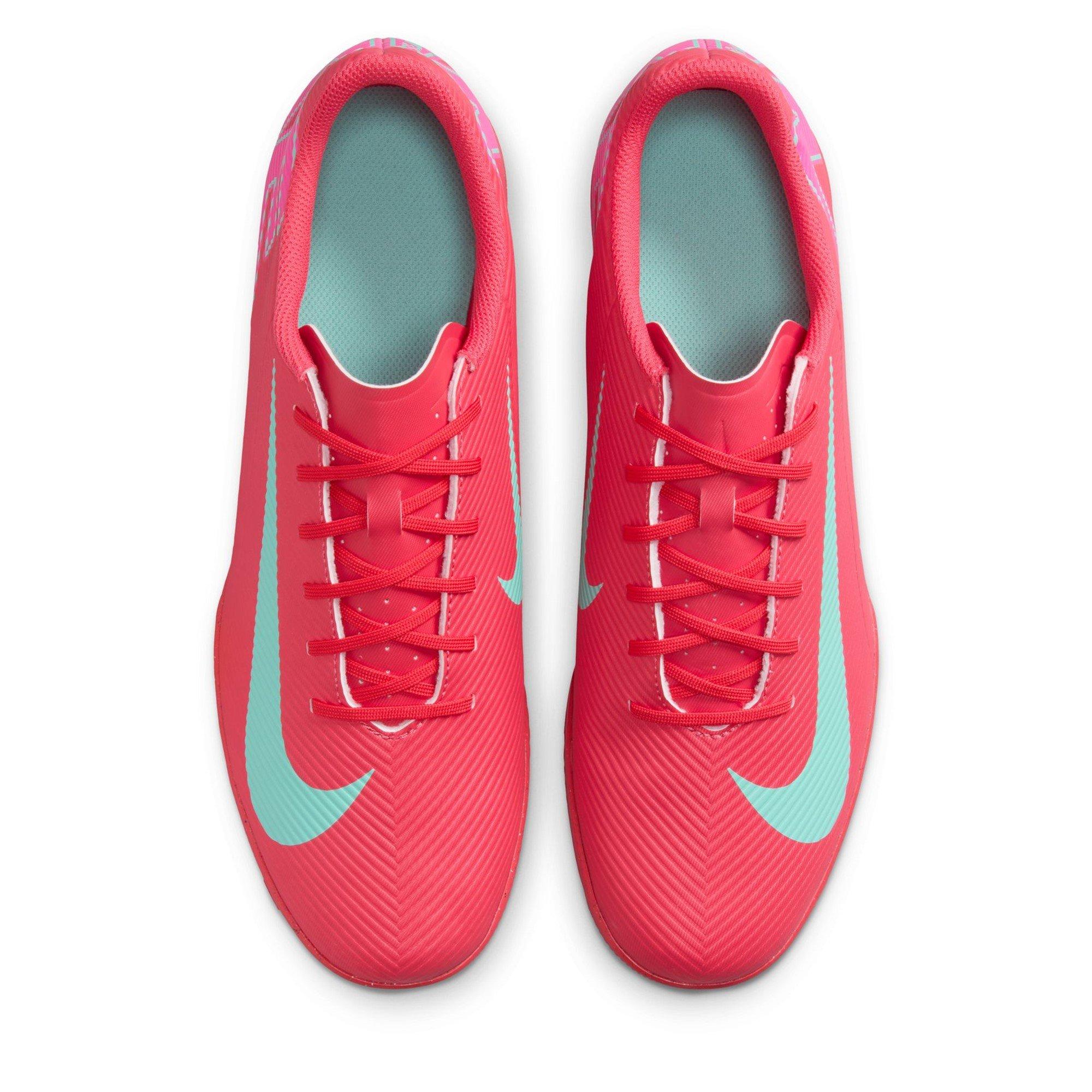 Red/Green - Nike - Mercurial Vapor 16 Adults Club Indoor Football Boots - 6