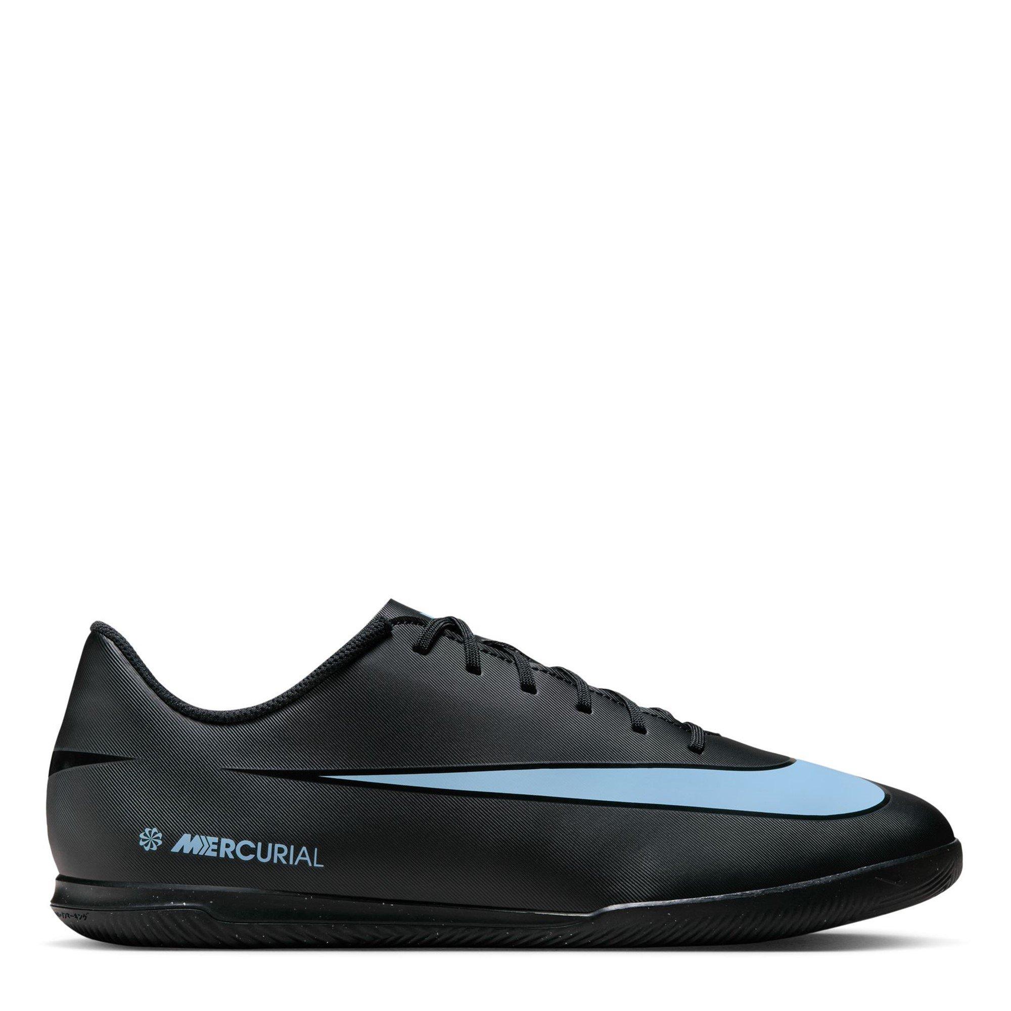 Nike Men's Mercurial Vapor 16 Adults Club Indoor Football Boots - Black/Blue - 6.5 (40.5)