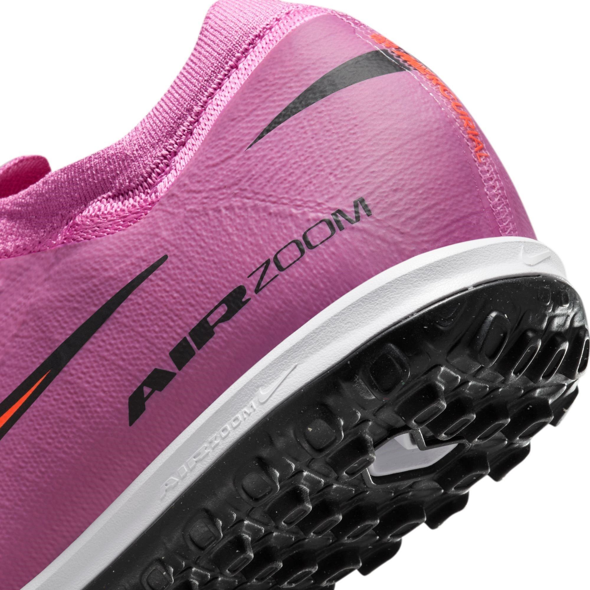 Rosa/Nero - Nike - Zoom Mercurial Vapor 16 Pro Adults Astro Turf Football Boots - 8