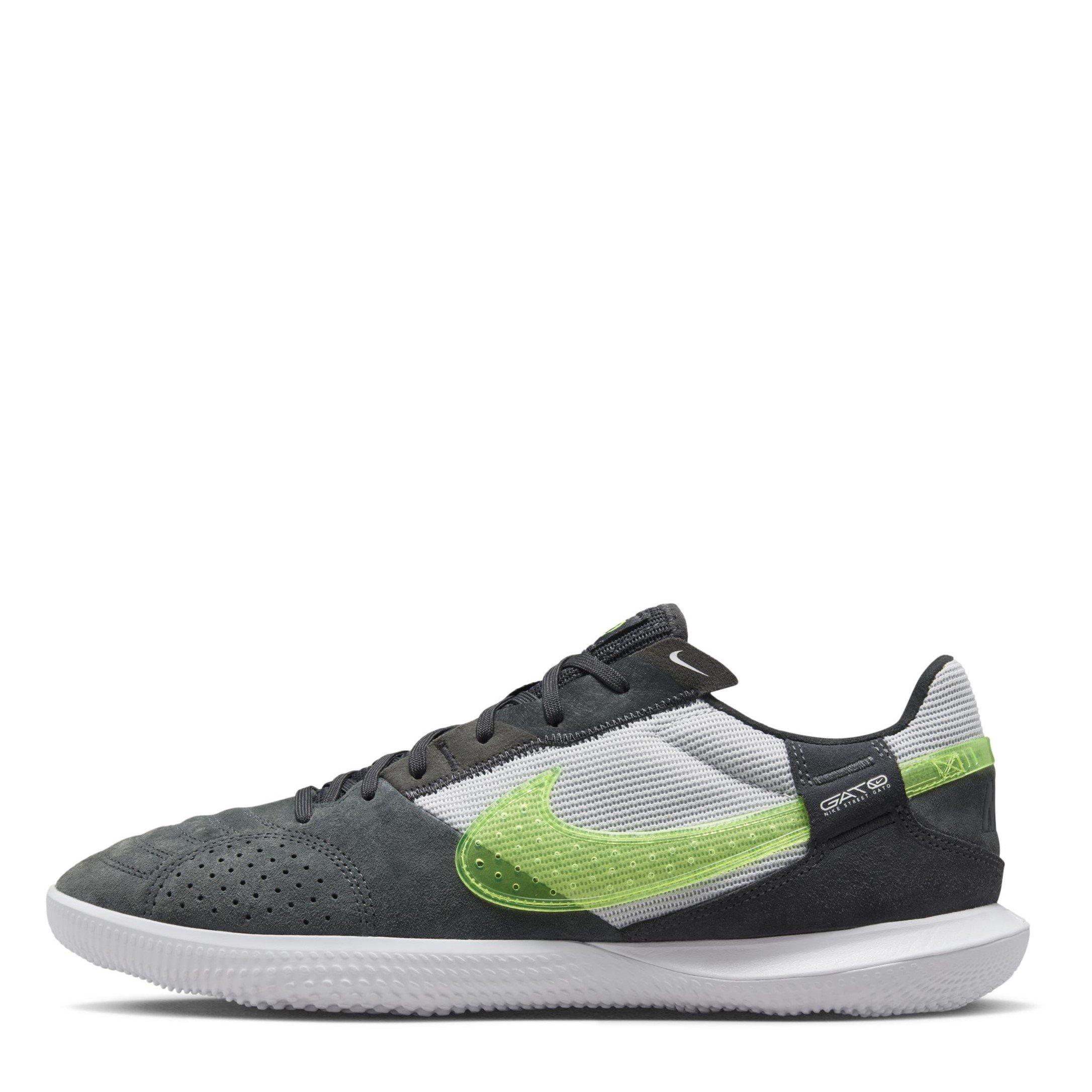 Black/Volt - Nike - Streetgato Low Top Football Shoes - 2