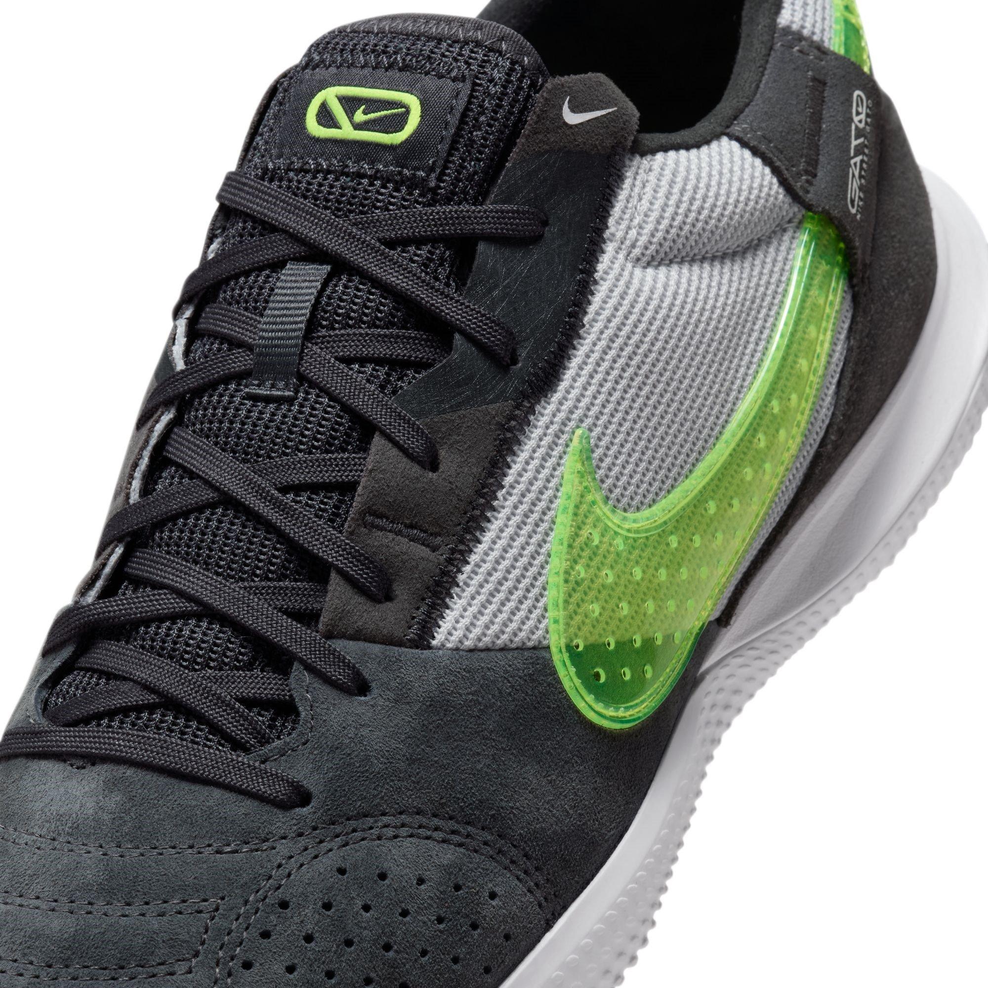 Black/Volt - Nike - Streetgato Low Top Football Shoes - 7