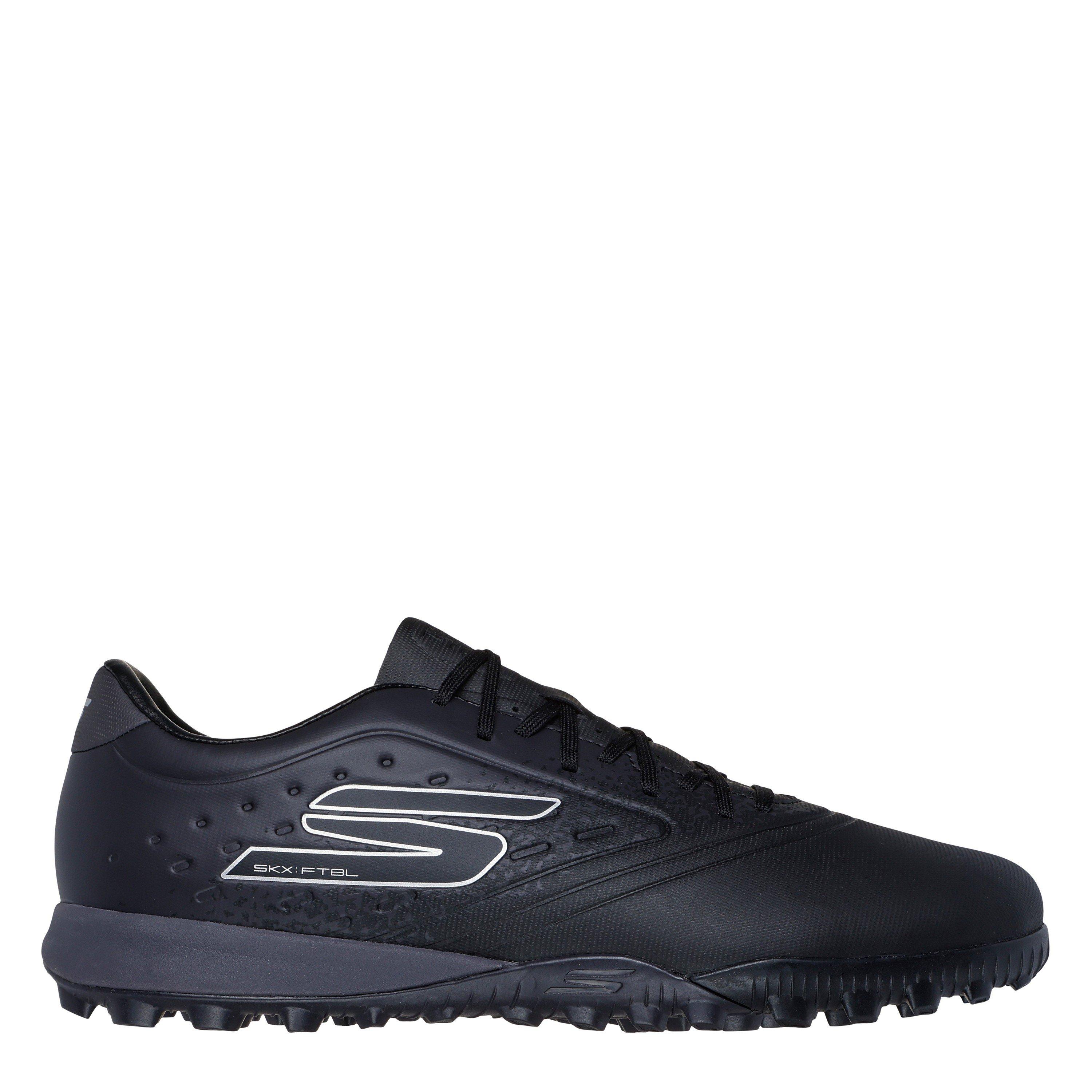 Skechers Men's Razor Gold Astro Turf Football Boot - Black/Silver - 8.5 (42.5)
