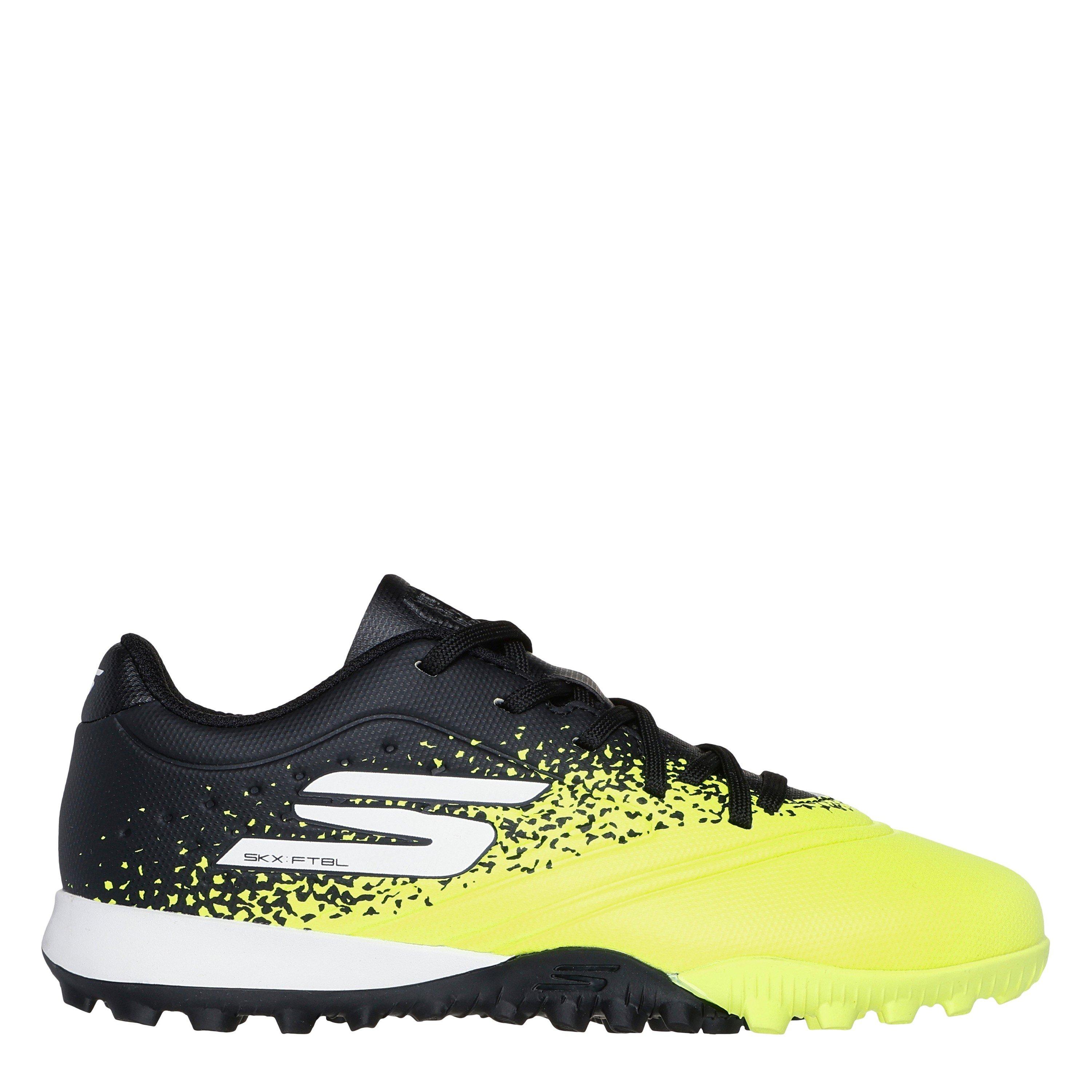 Skechers Men's Razor Gold Astro Turf Football Boot - Yellow/Black - 8.5 (42.5)