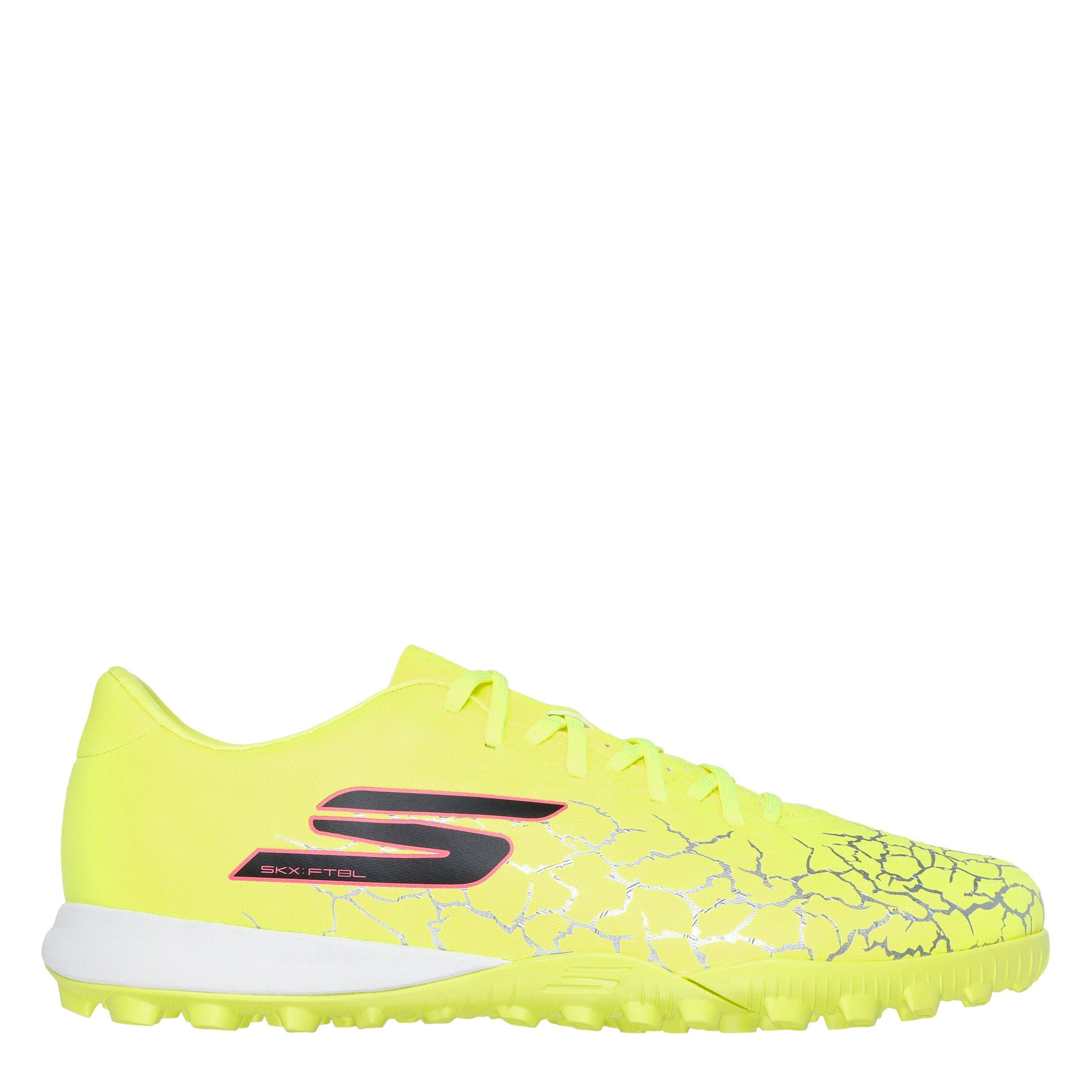 Skechers Men's Skx 1 Astro Turf Football Boots - Yellow/Black - 8.5 (42.5)