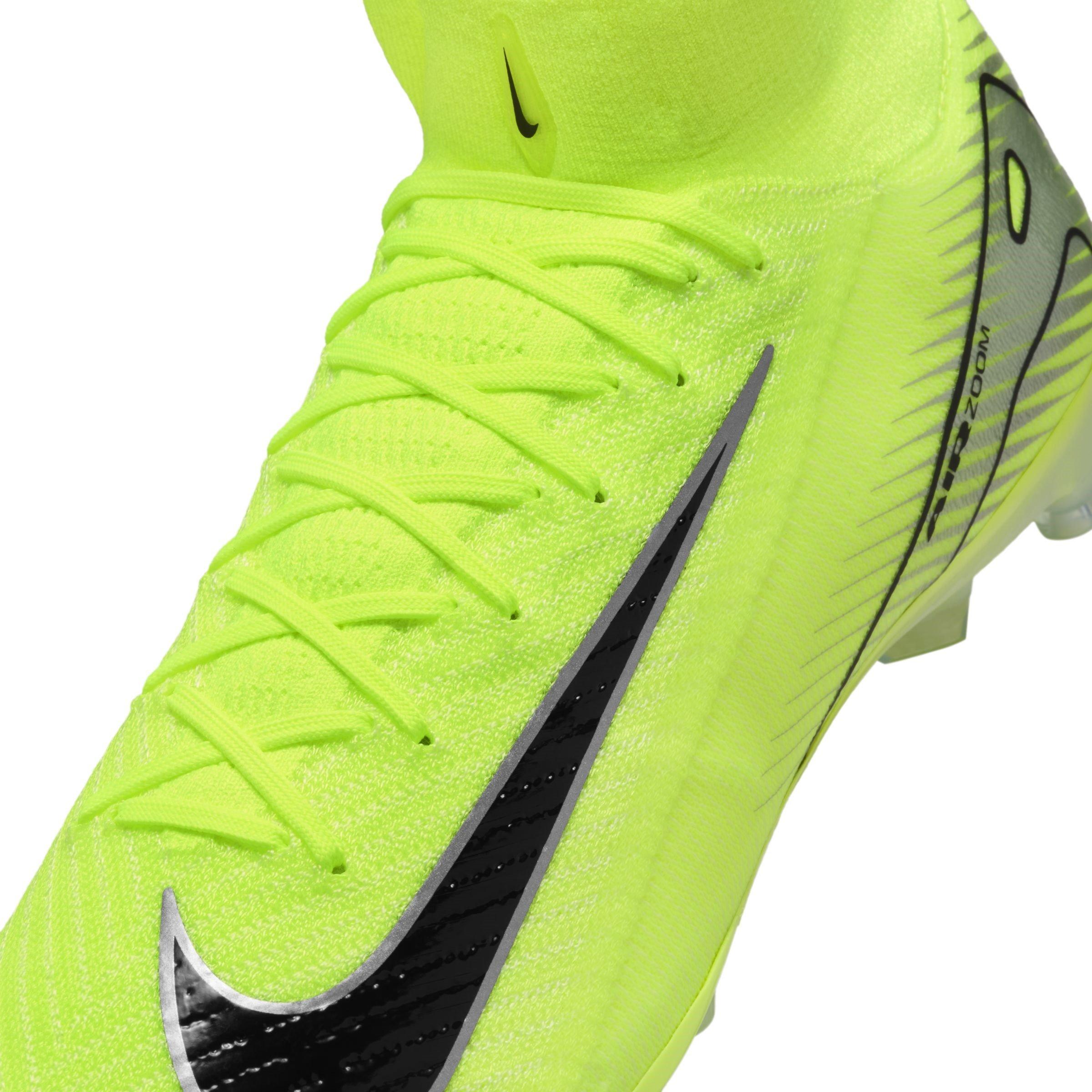 Volt/Black - Nike - Mercurial Superfly 10 Elite Adults Artificial Ground Football Boots - 8
