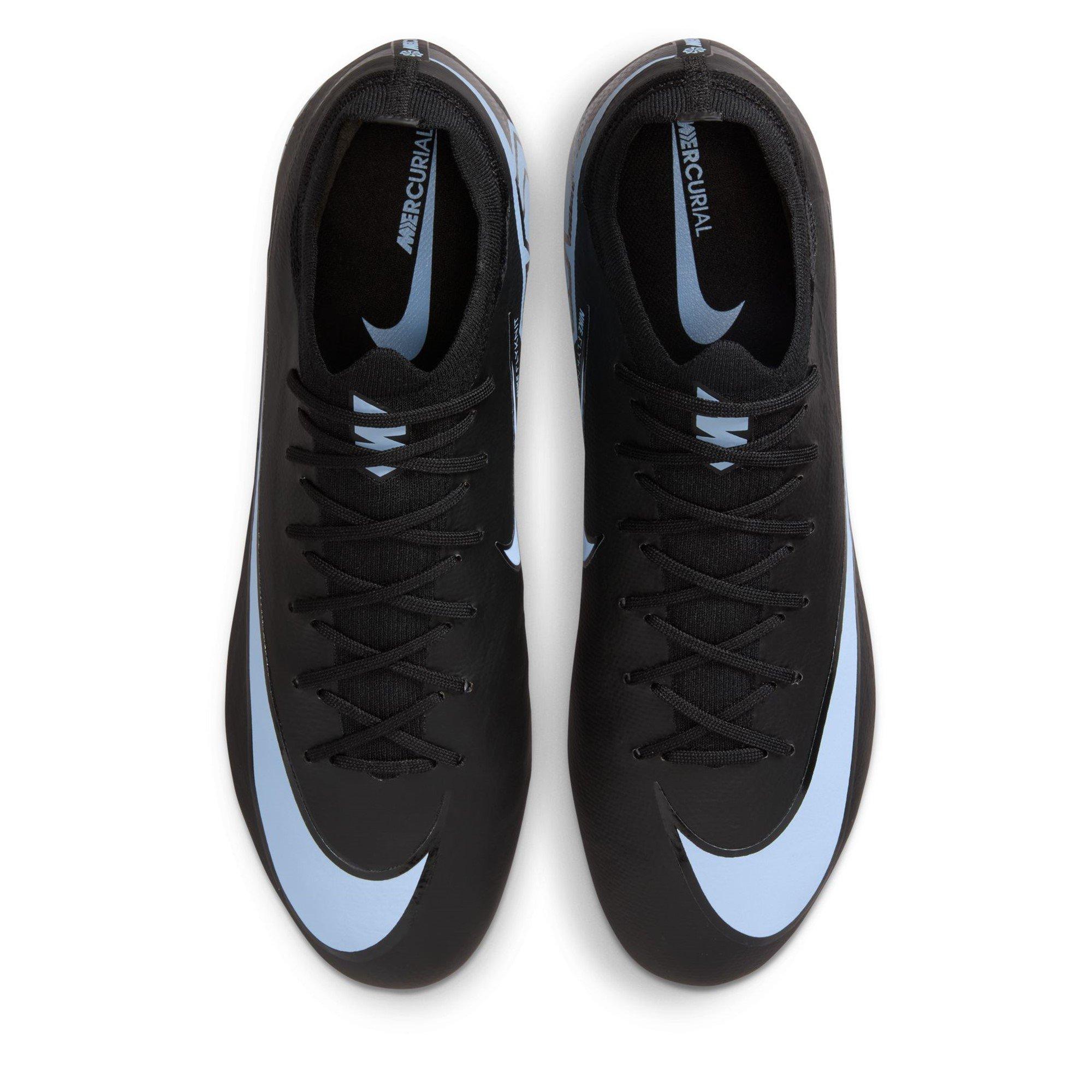 Schwarz/Blau - Nike - Zoom Mercurial Vapor 16 Pro Adults Artificial Ground Football Boots - 6