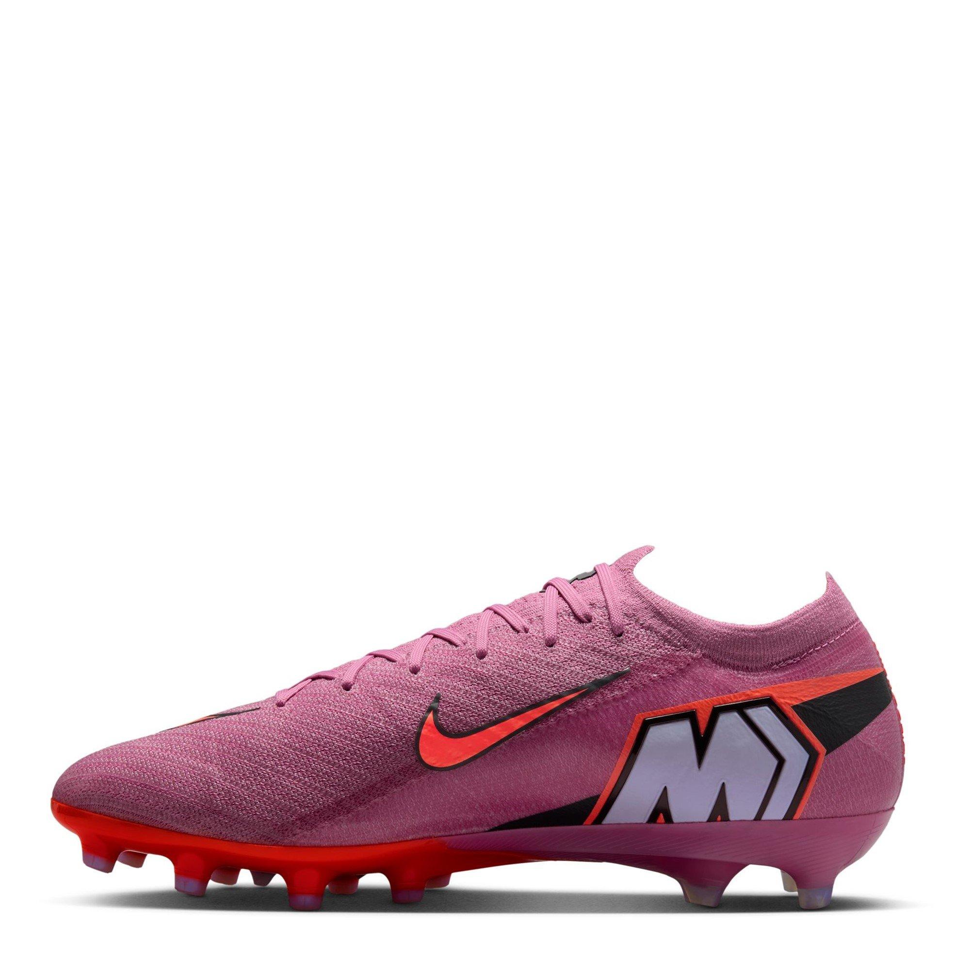 Roze/Zwart - Nike - Mercurial Vapor 16 Elite Adults Artifical Ground Football Boots - 2