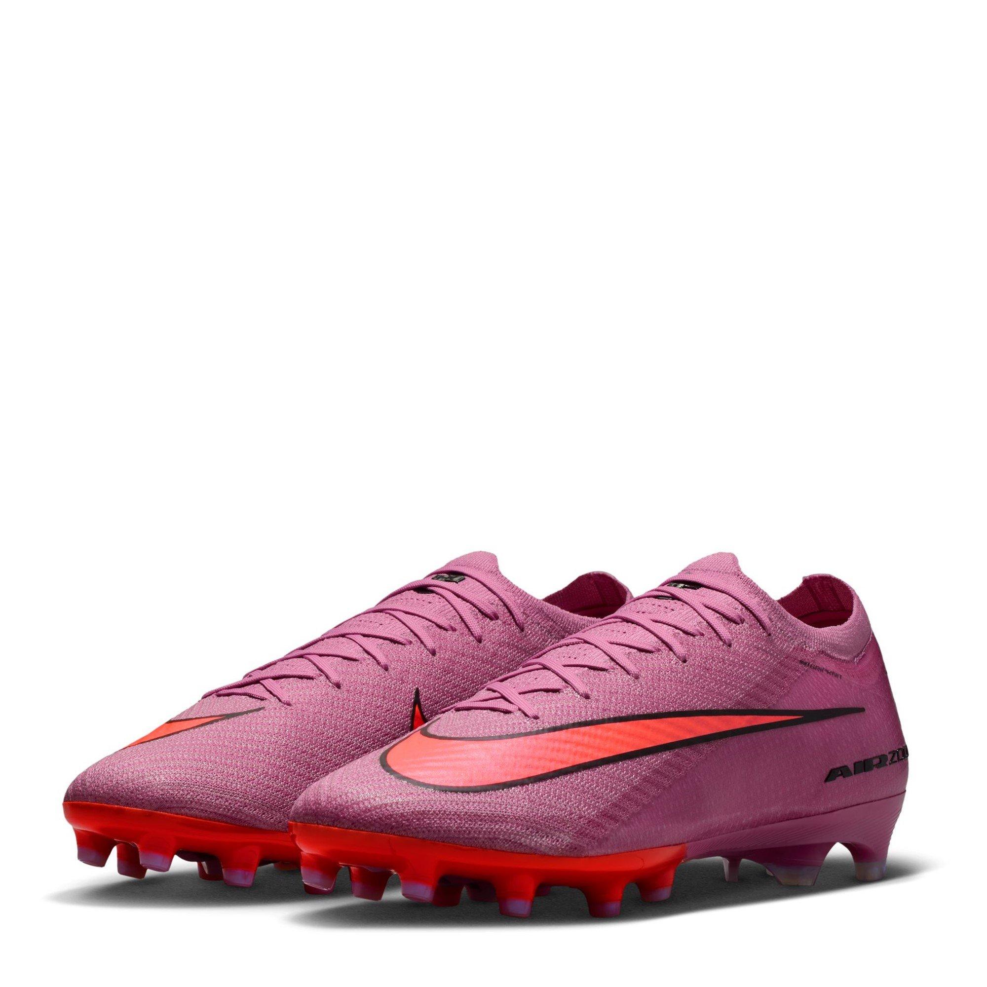 Roze/Zwart - Nike - Mercurial Vapor 16 Elite Adults Artifical Ground Football Boots - 4
