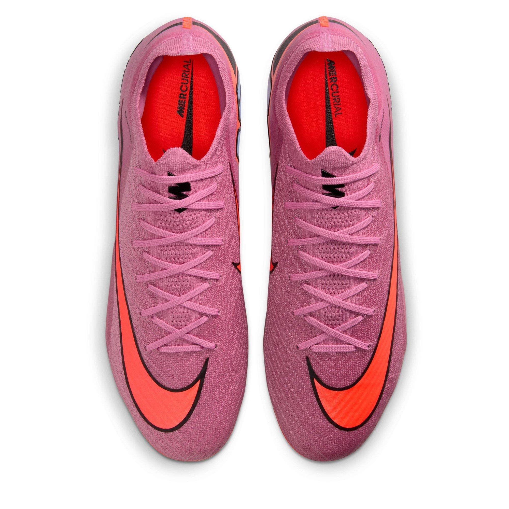 Roze/Zwart - Nike - Mercurial Vapor 16 Elite Adults Artifical Ground Football Boots - 6