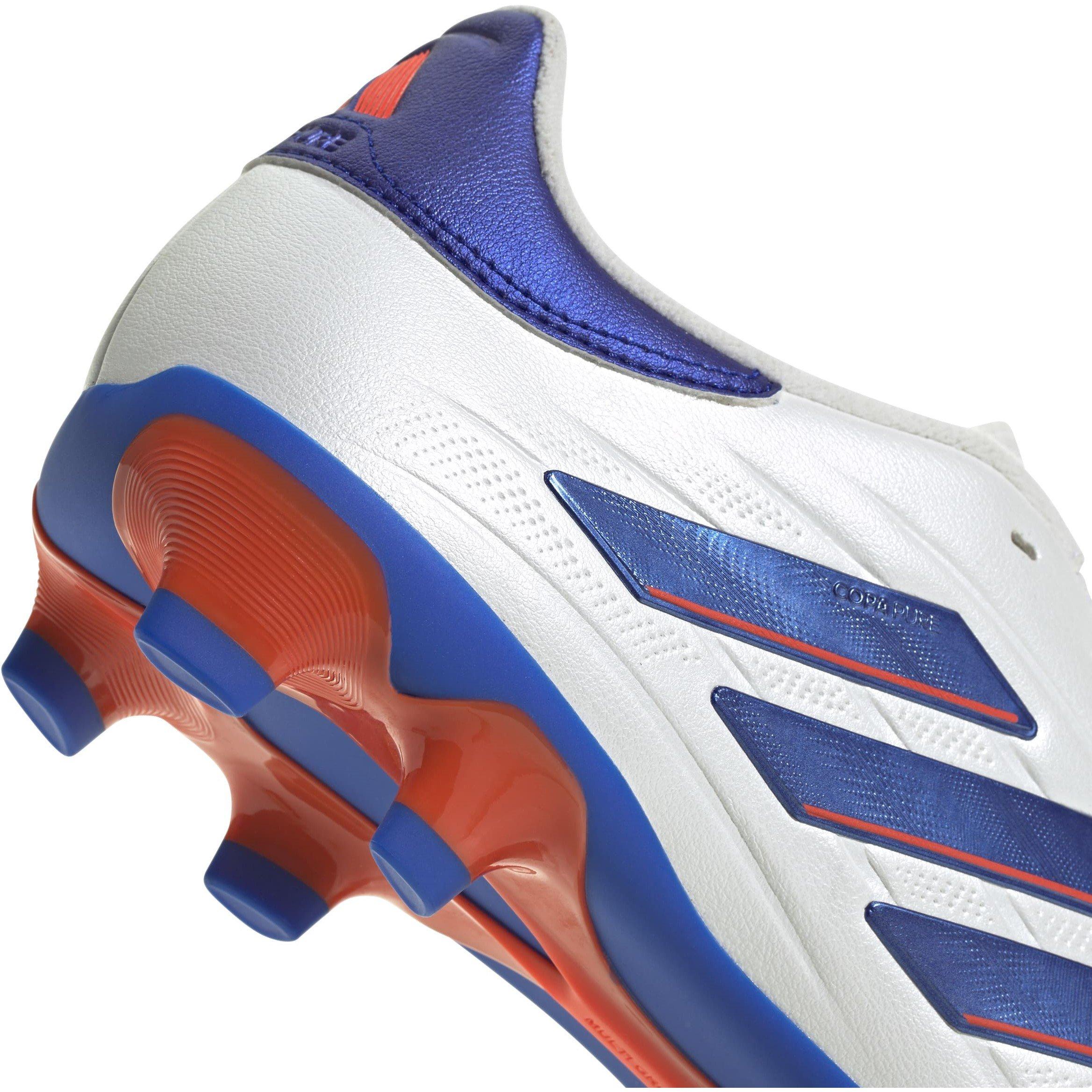 FTWWHT/LUCBLU/S - adidas - Pure 2 League Firm Ground Football Boots - 8