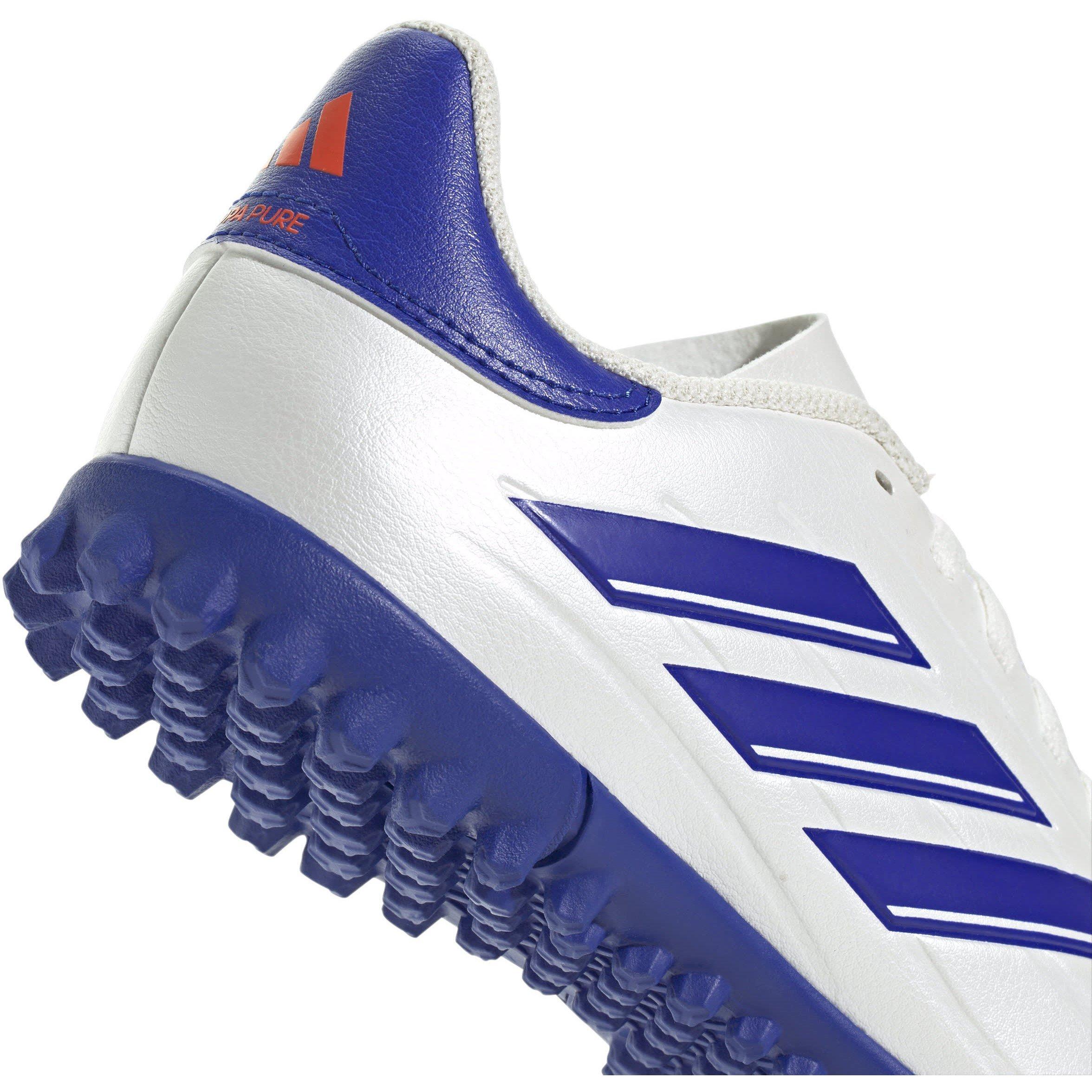 WHITE/BLUE - adidas - Copa Pure 2 Astro Turf Football Boots Adults - 7