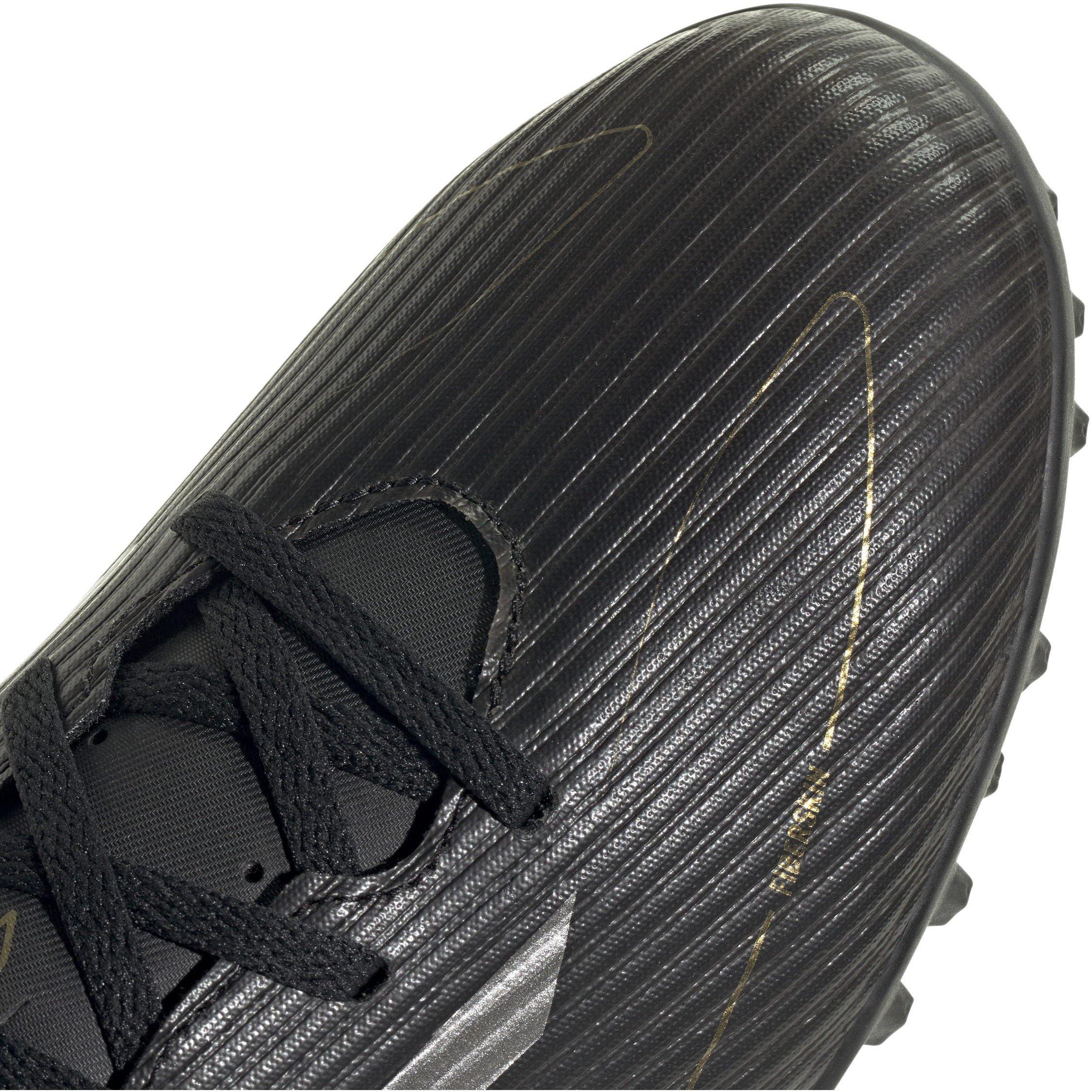 CRNA/ŽELJEZOBR/ŽUTA - adidas - F50 Club Adults Astro Turf Football Boots - 7