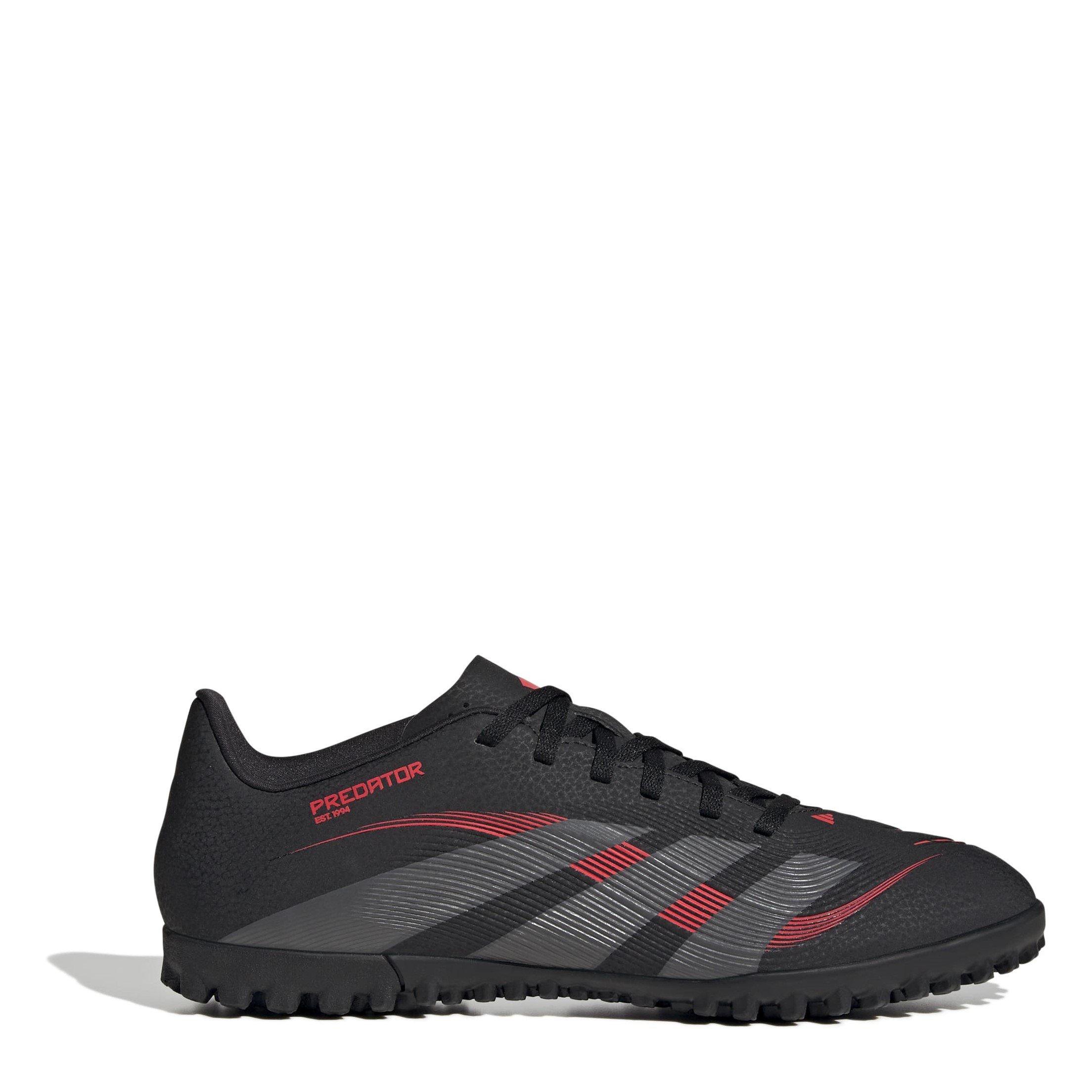 Black/Grey - adidas - Predator Club Astro Turf Football Boots - 1