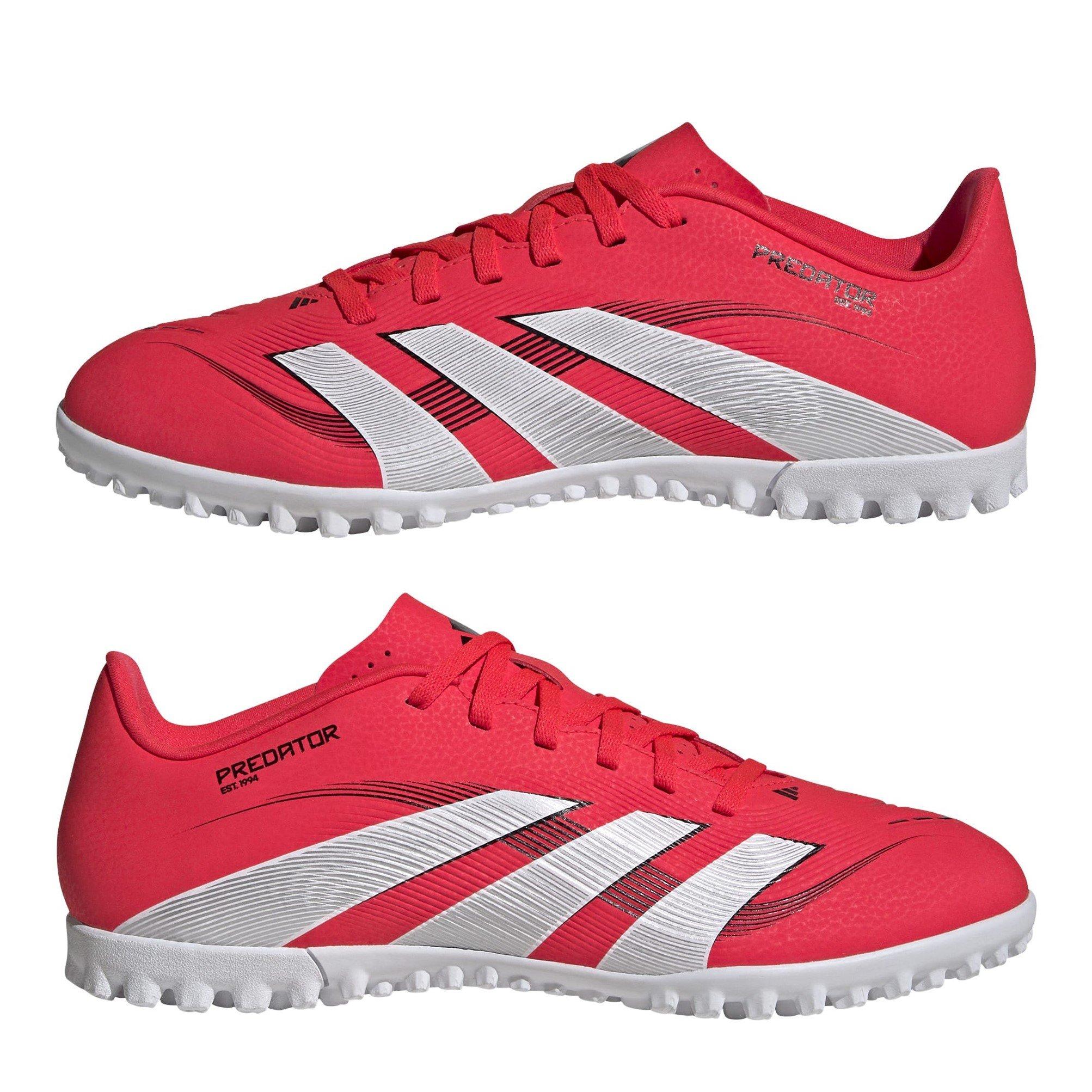 Crveno/Bijelo - adidas - Predator League Astro Turf Football Boots - 9