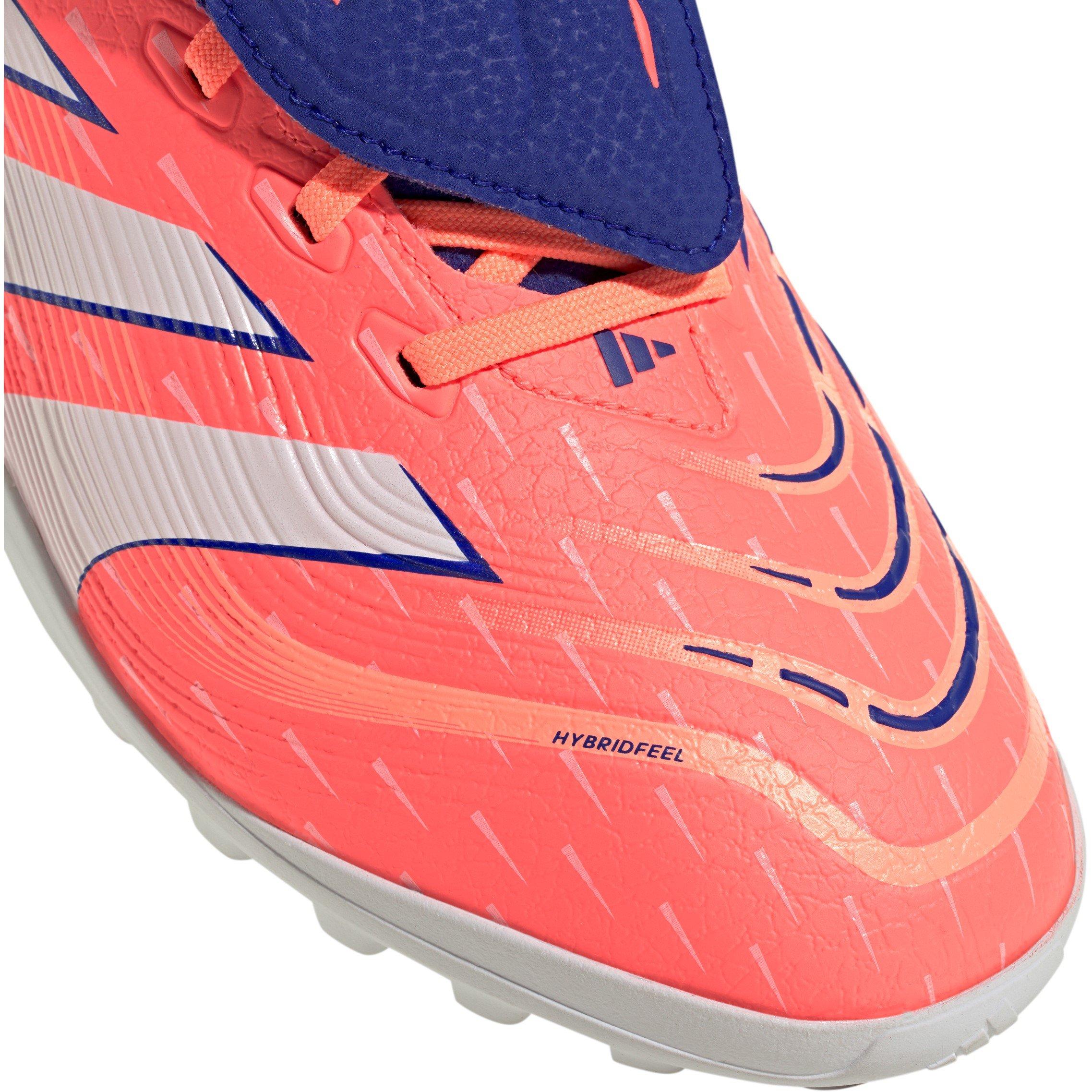 Orange/White - adidas - Predator League Fold-Over Tongue Astro Turf Football Boots - 7