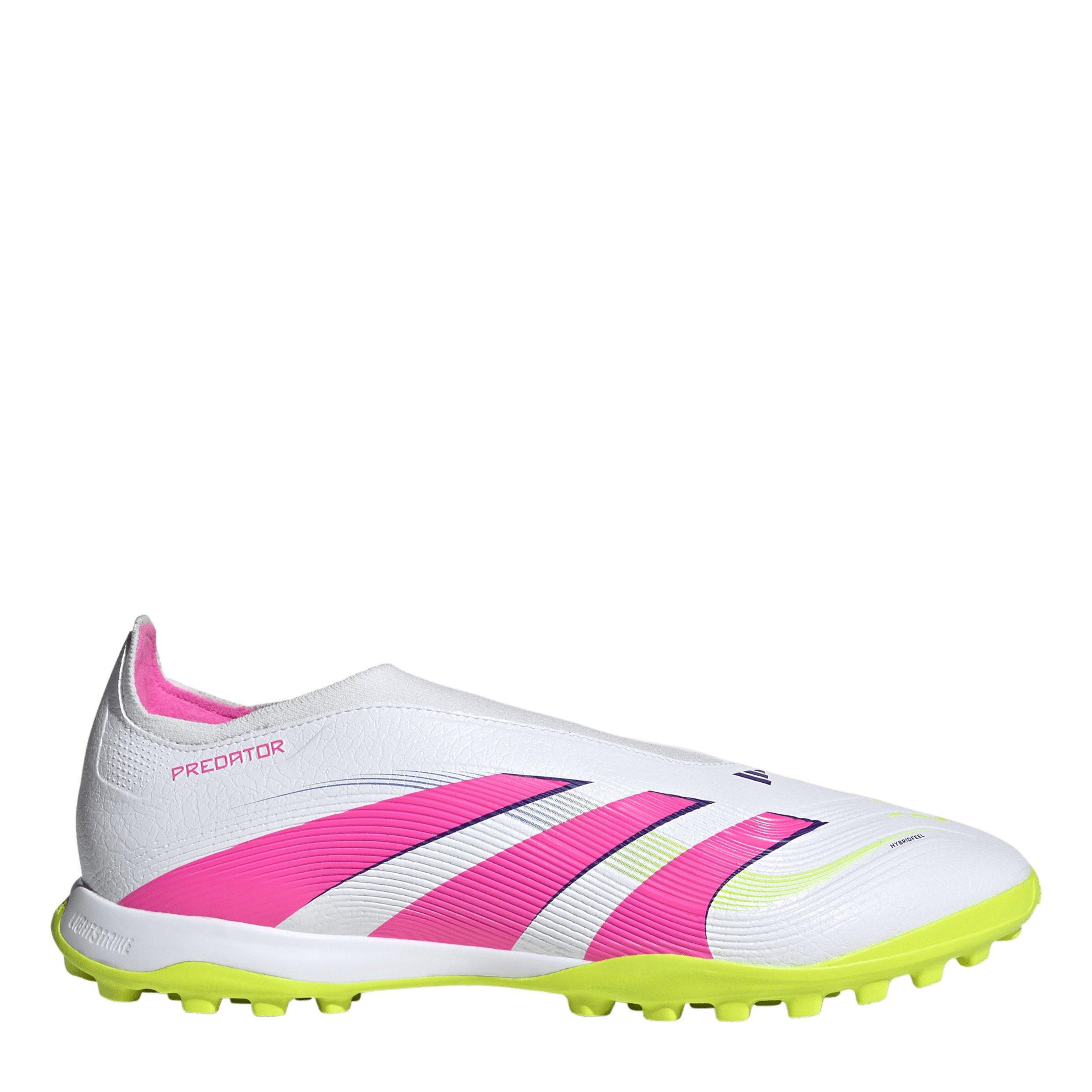 Adidas Men's Predator League Laceless Astro Turf Football Boots - Ftwr White - 11.5(46.7)