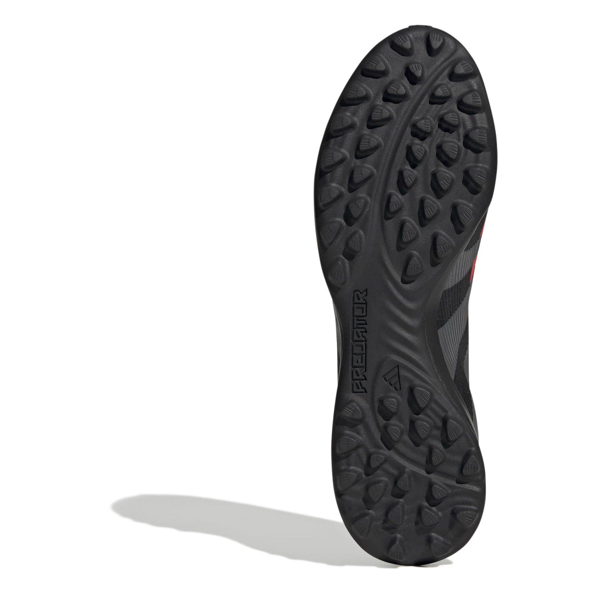 Zwart/Grijs - adidas - Predator League Laceless Astro Turf Football Boots - 6