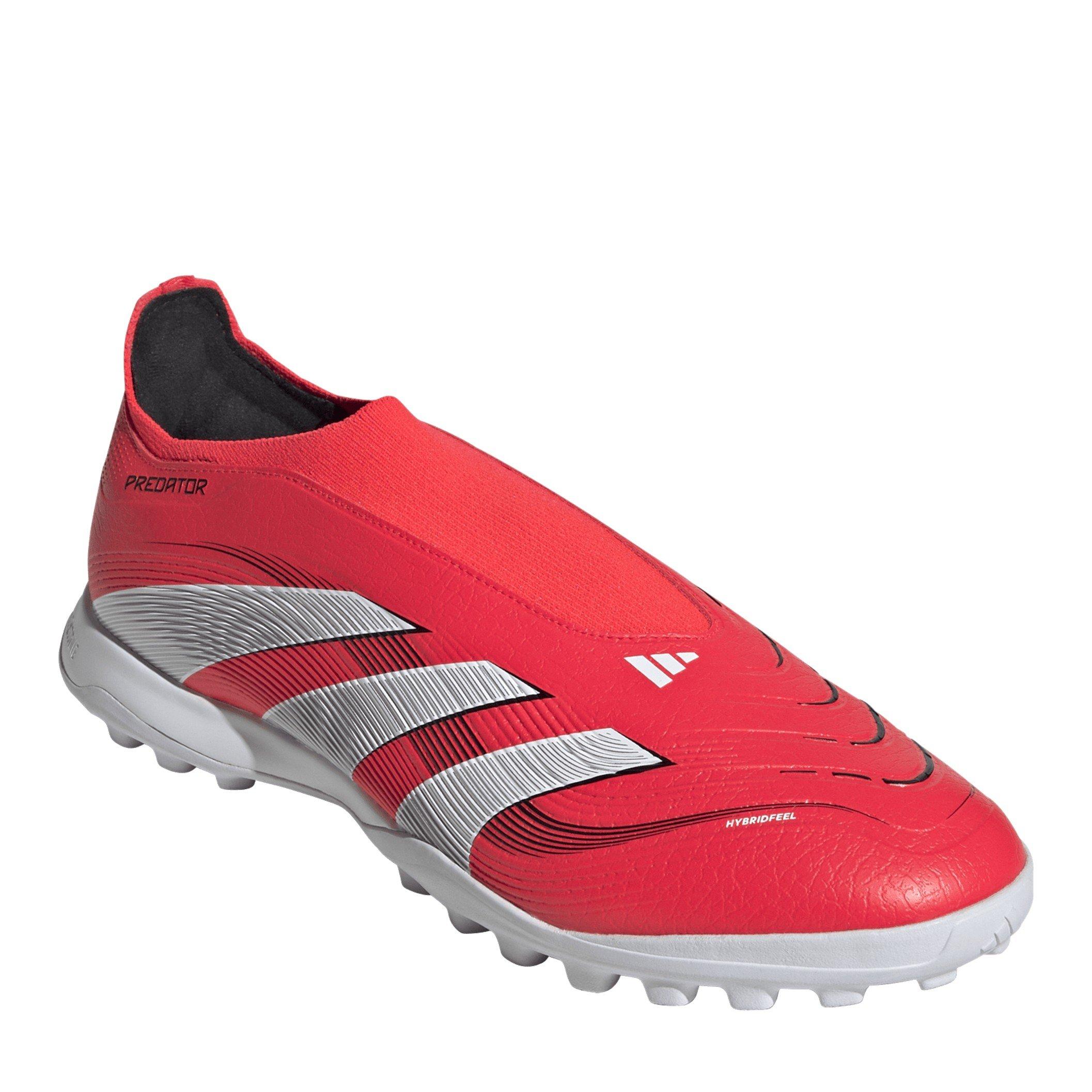 Lucid Red - adidas - Predator League Laceless Astro Turf Football Boots - 3