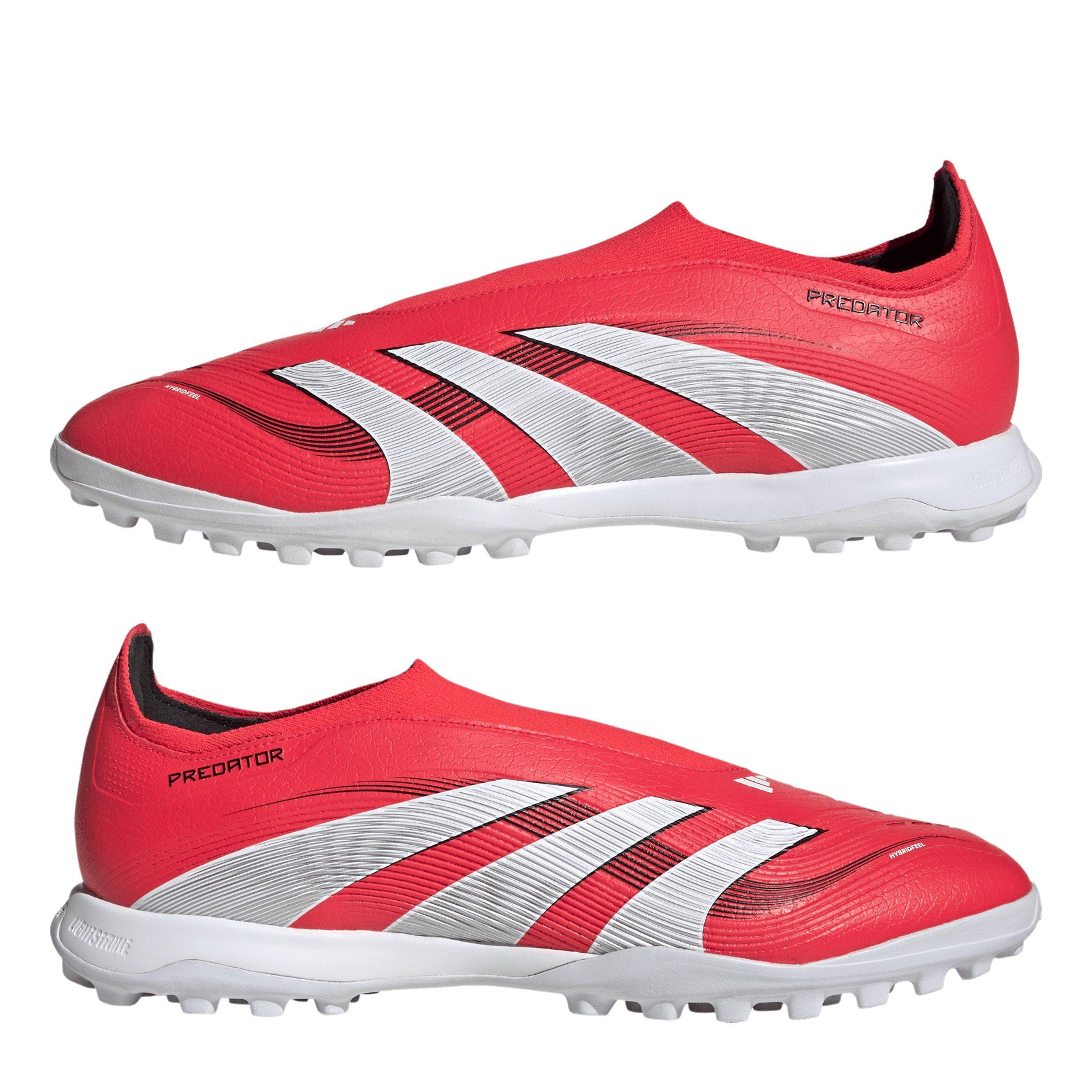 Lucid Red - adidas - Predator League Laceless Astro Turf Football Boots - 9