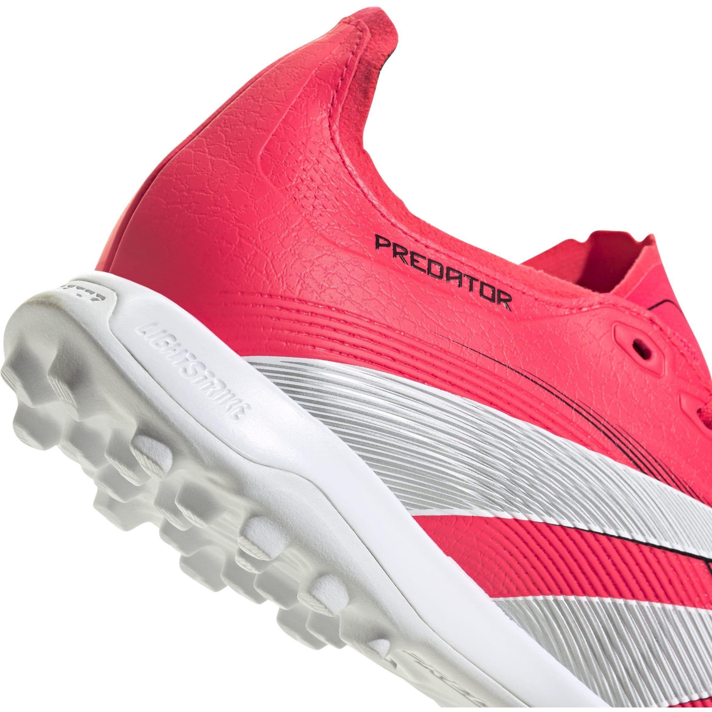 Rood/Wit - adidas - Predator League Astro Turf Football Boots - 8