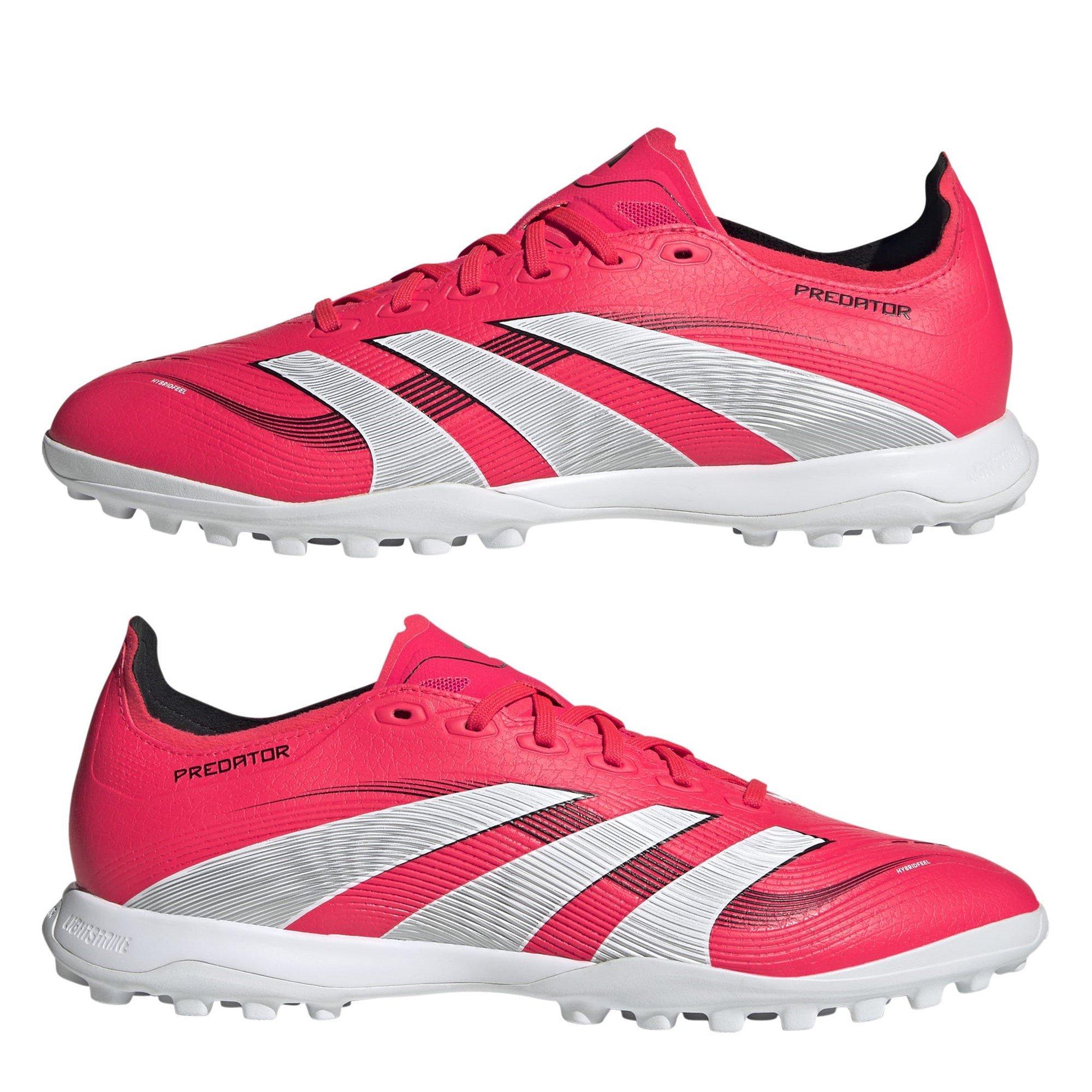 Rood/Wit - adidas - Predator League Astro Turf Football Boots - 9
