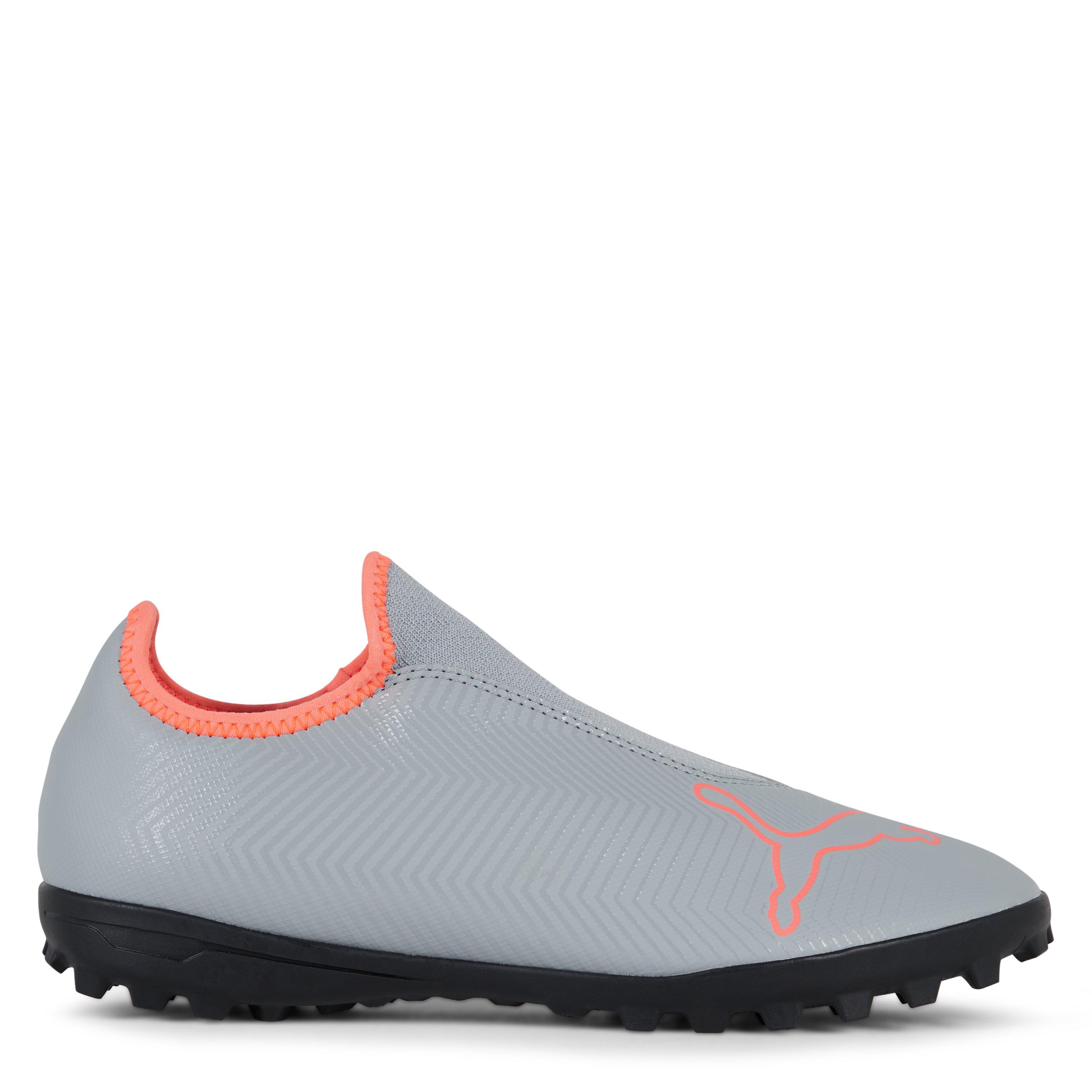 Puma Men's Finesse Astro Turf Football Boots - Grey/Orange - 8.5 (42.5)