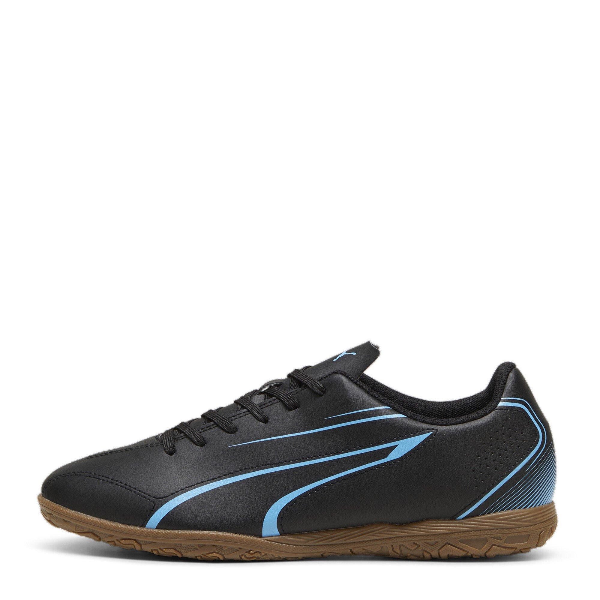 Black-Lumi Blue - Puma - Vitoria Indoor Football Boots - 2